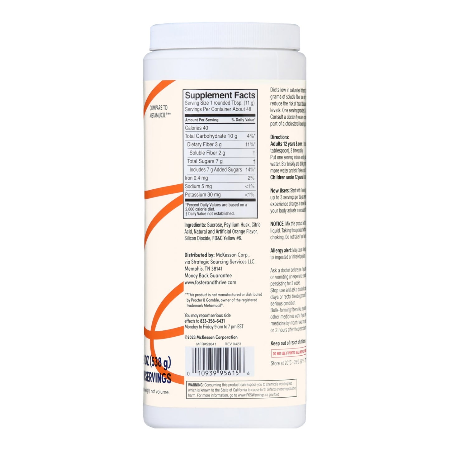 FIBER, PDR FT ORIG TXT ORG 48DOSE/19OZ