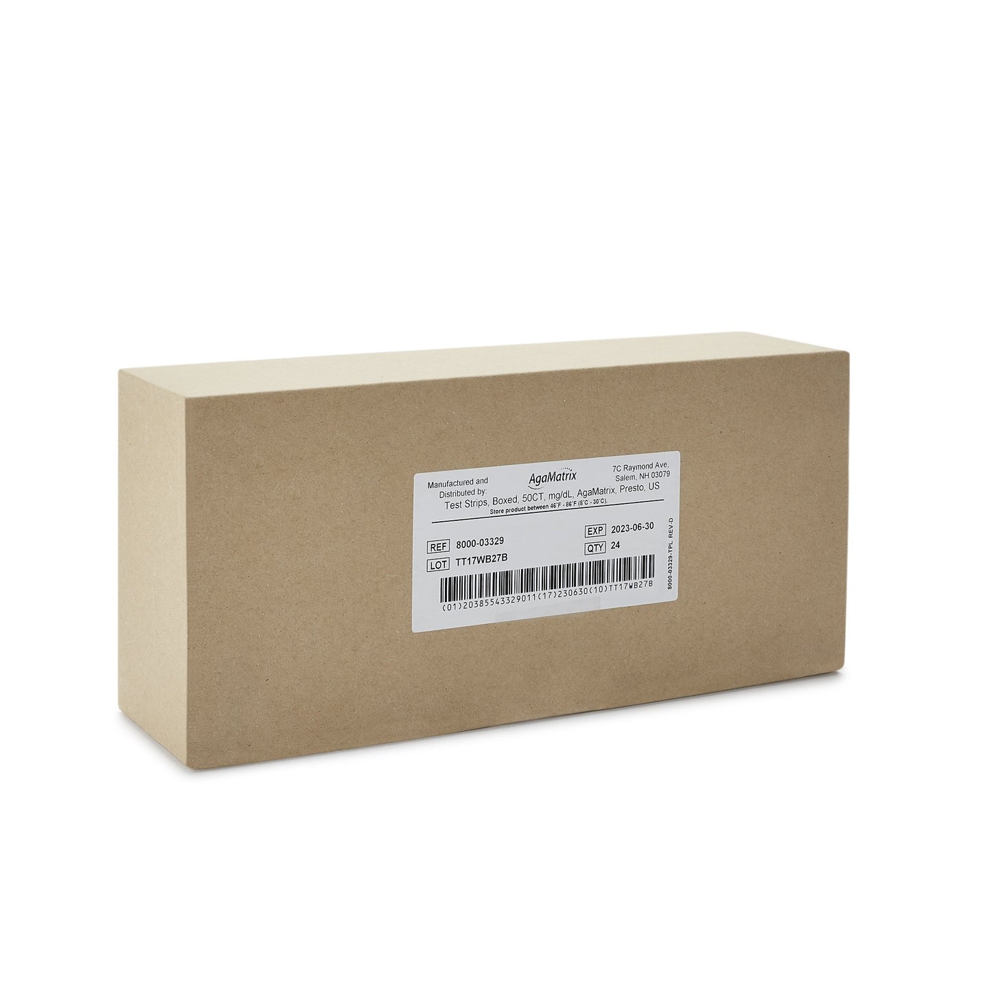 TEST STRIP, BLD GLUC WAVESENSEPRESTO (50/BX 24BX/