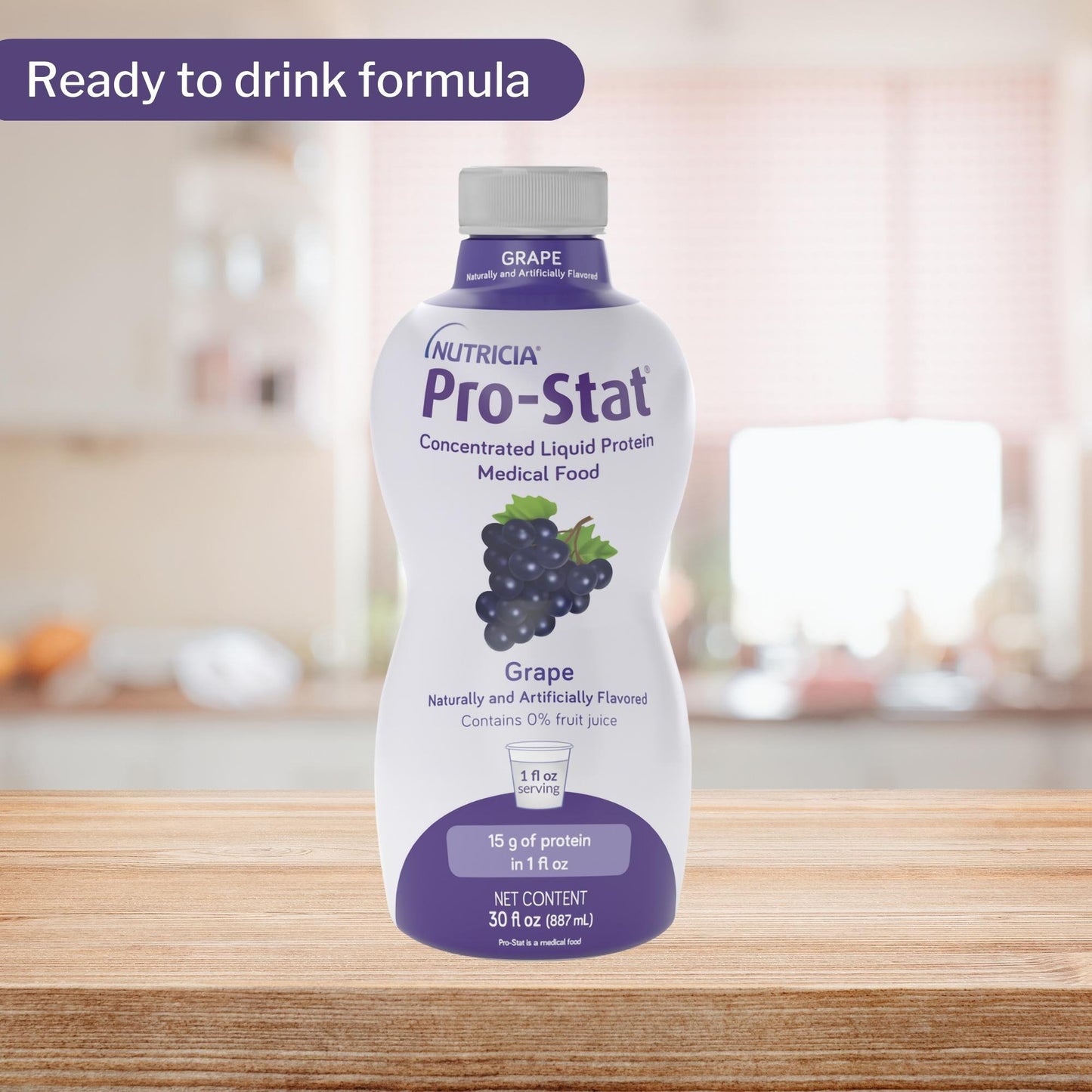 PRO-STAT SF, GRAPE 30OZ (6/CS)MEDNUT
