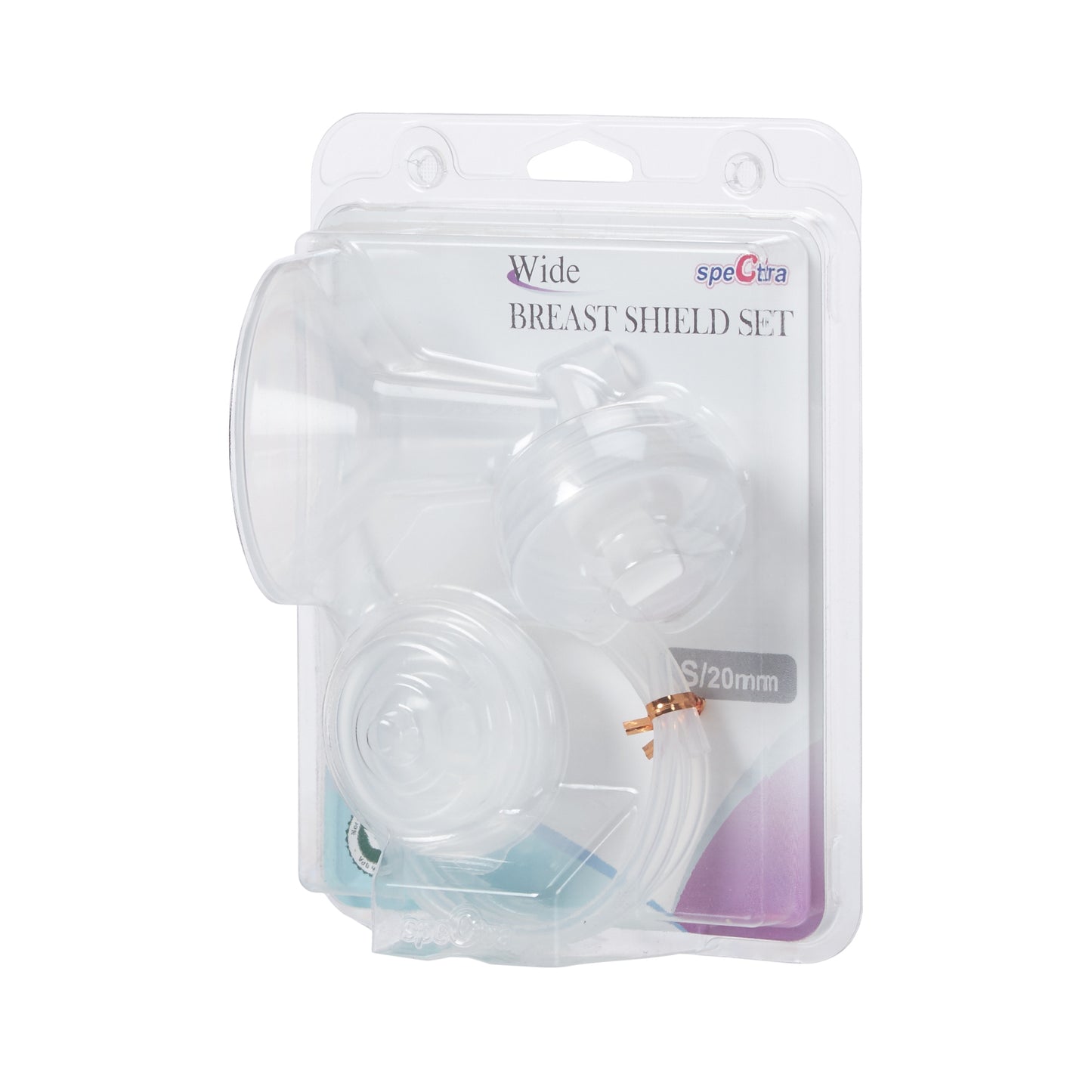 FLANGE SET, F/BREAST PUMP 20MM