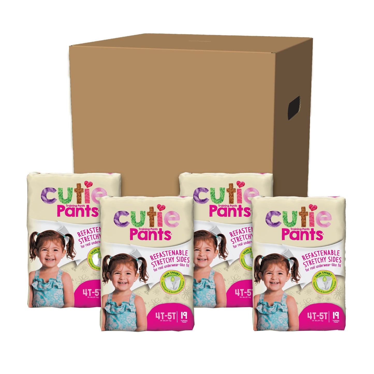 PANTS, TRAINING CUTIE GIRLS 4T-5T (19/BG 4BG/CS)