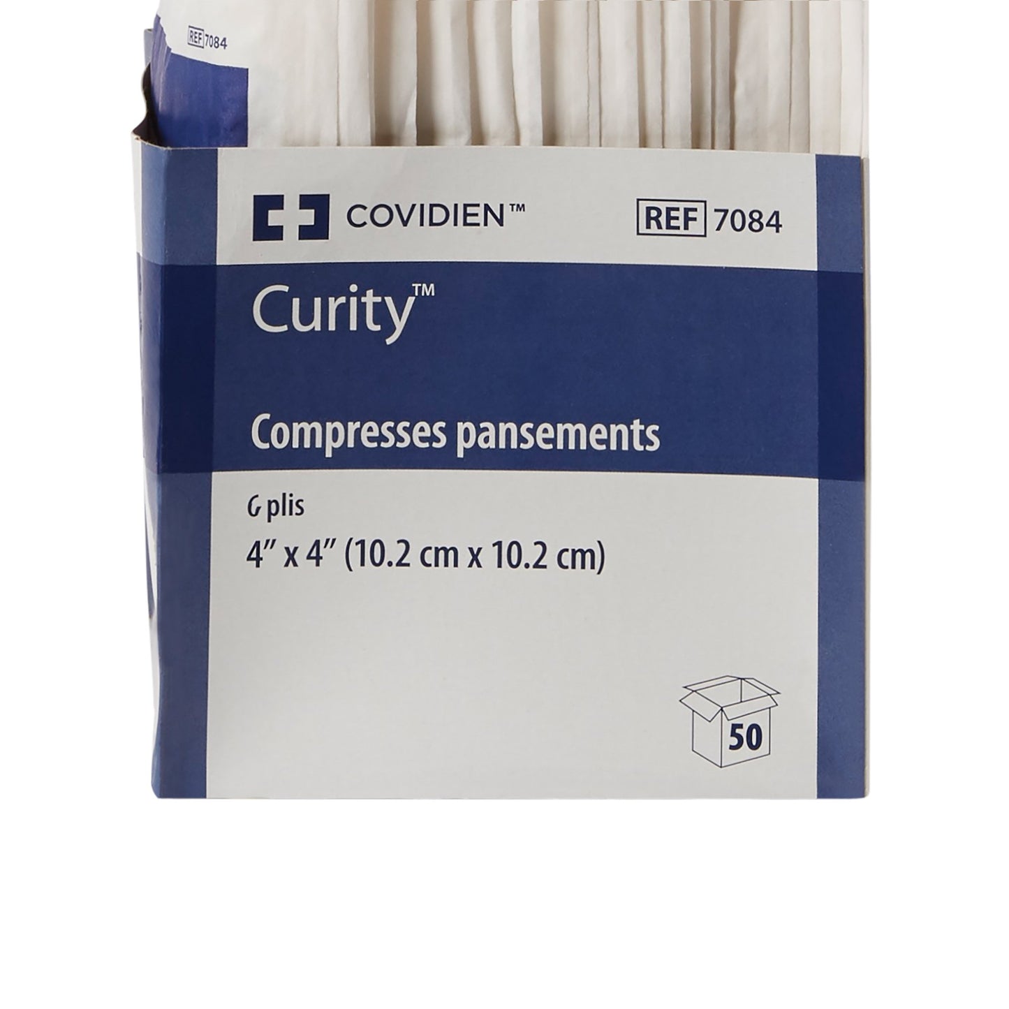 GAUZE, NON WOVEN ALL PURPOSE SPONGES 4X4" 6PLY (2/PK 25PK/CT