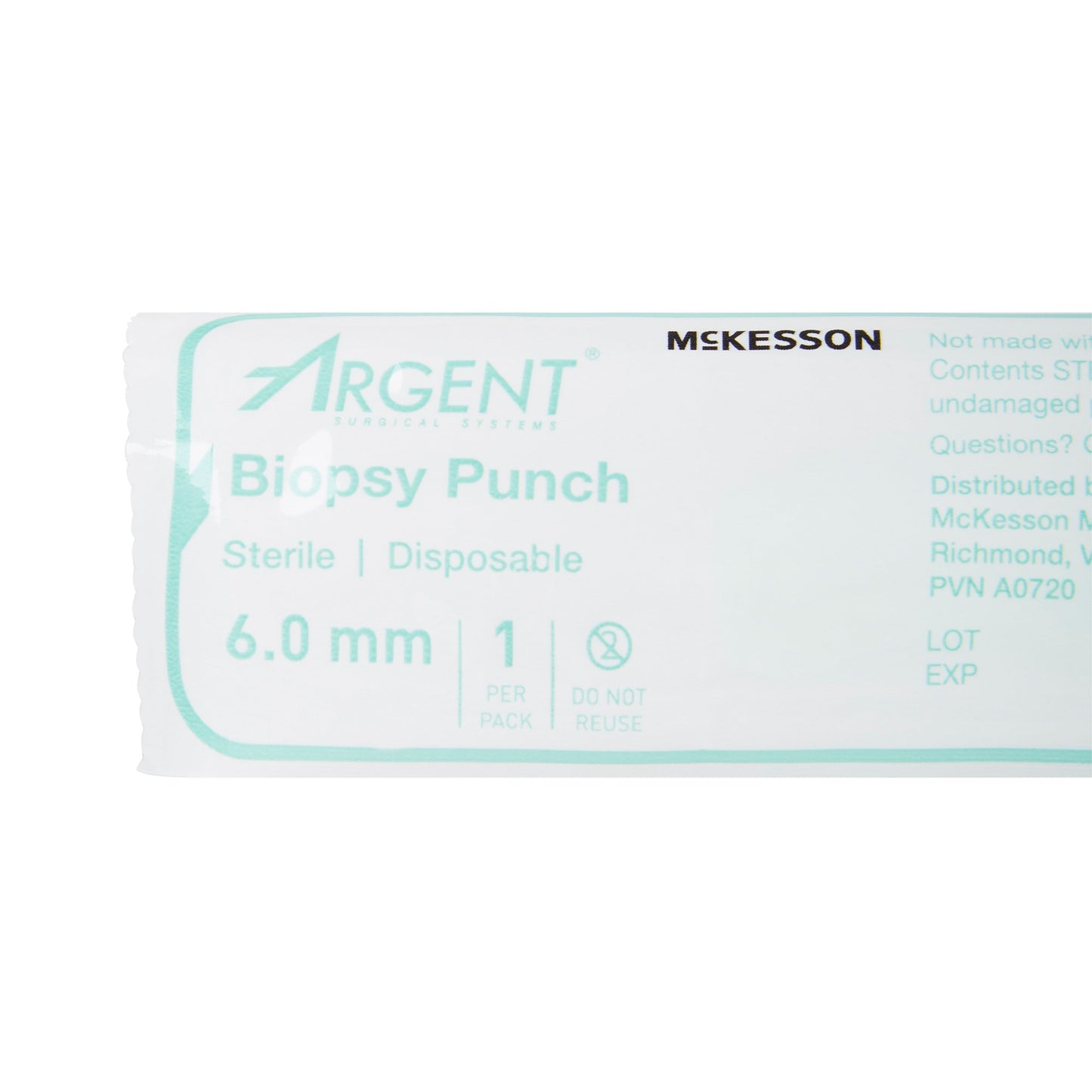 PUNCH, BIOPSY DISP STR 6MM (25BX 4BX/CS)