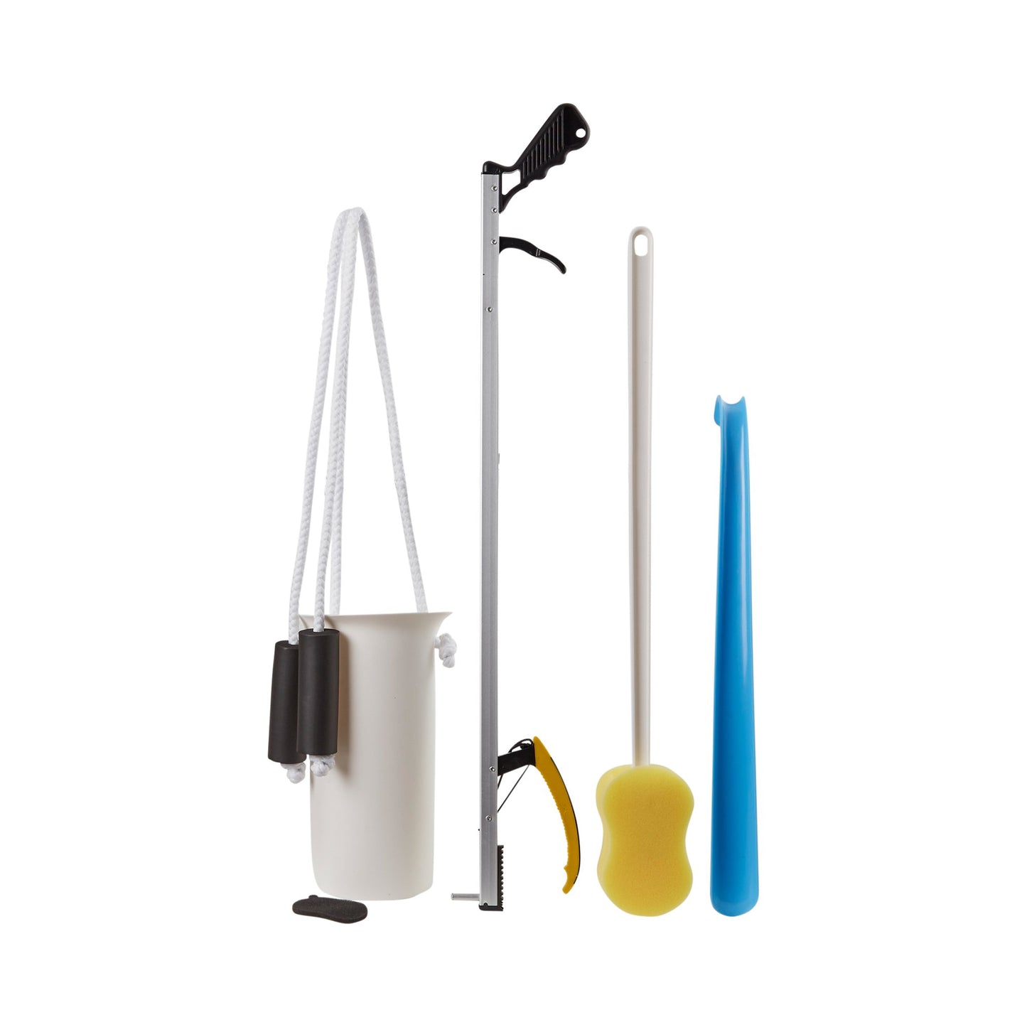HIP KIT, W/SHOEHORN/SPONGE/REACHER/SOCK AID 26"