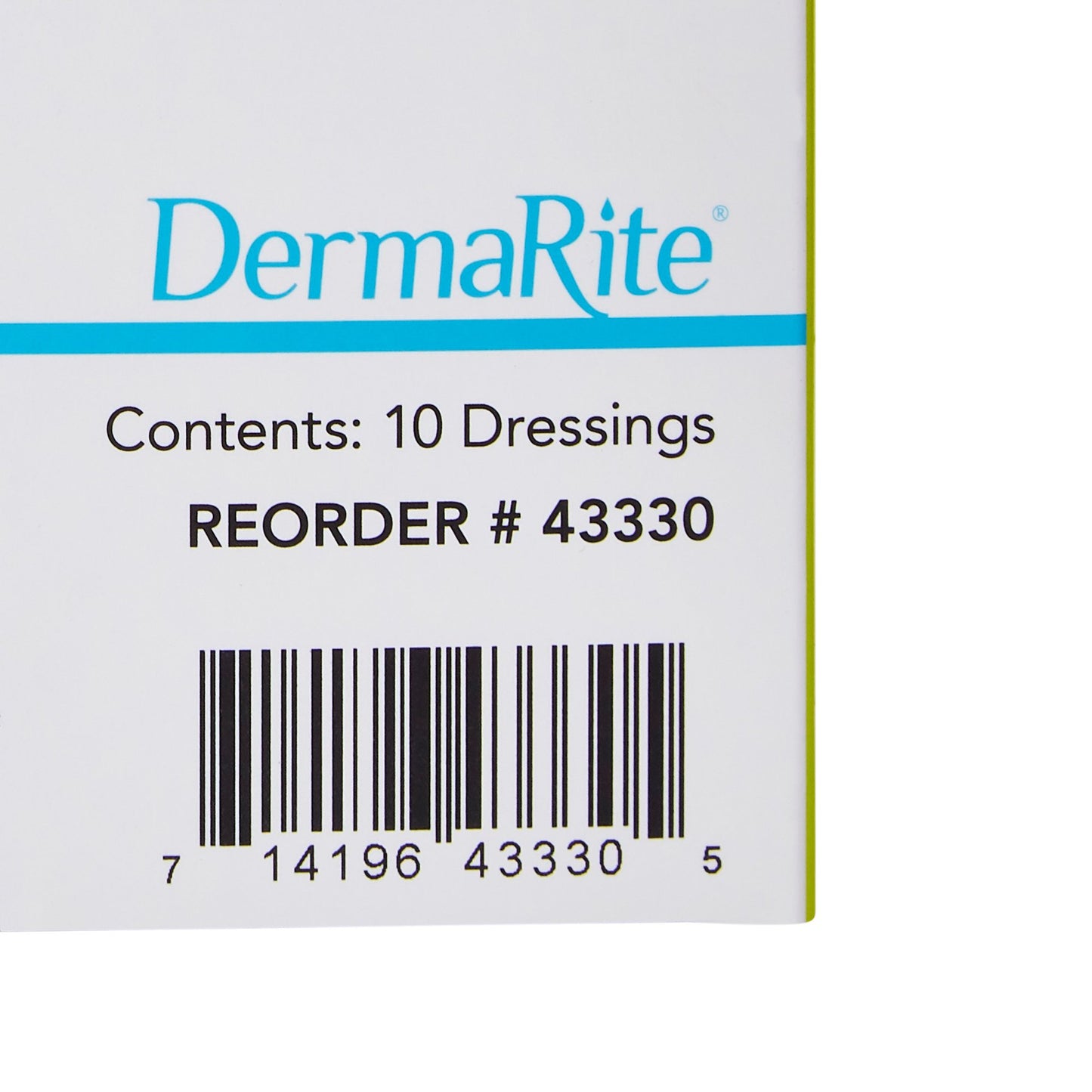 DRESSING, COMFORT FOAM BORDER 3"X3" (10/BX)