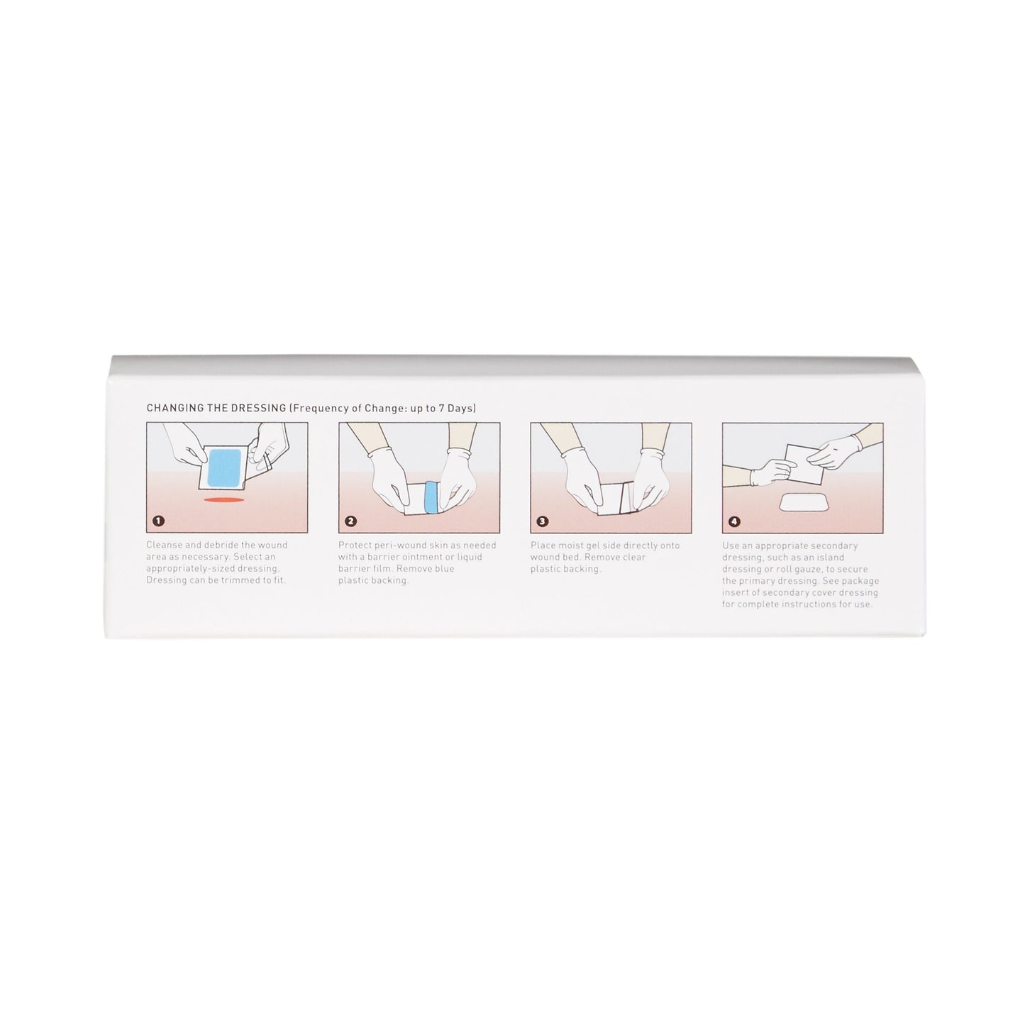 DRESSING, HYDROGEL SHEET STR LF 2X2 (10/BX 4BX/CS)