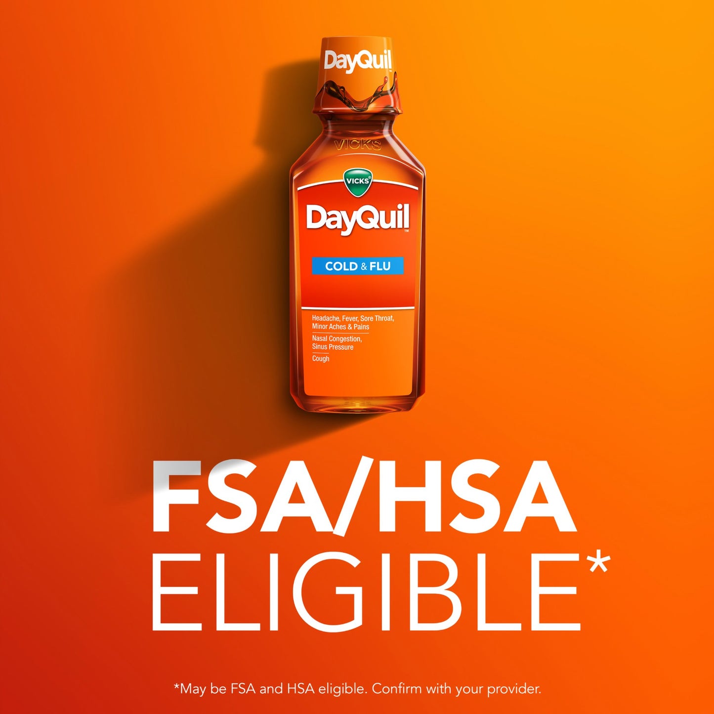 DAYQUIL, LIQ VICKS COLD & FLU 12OZ