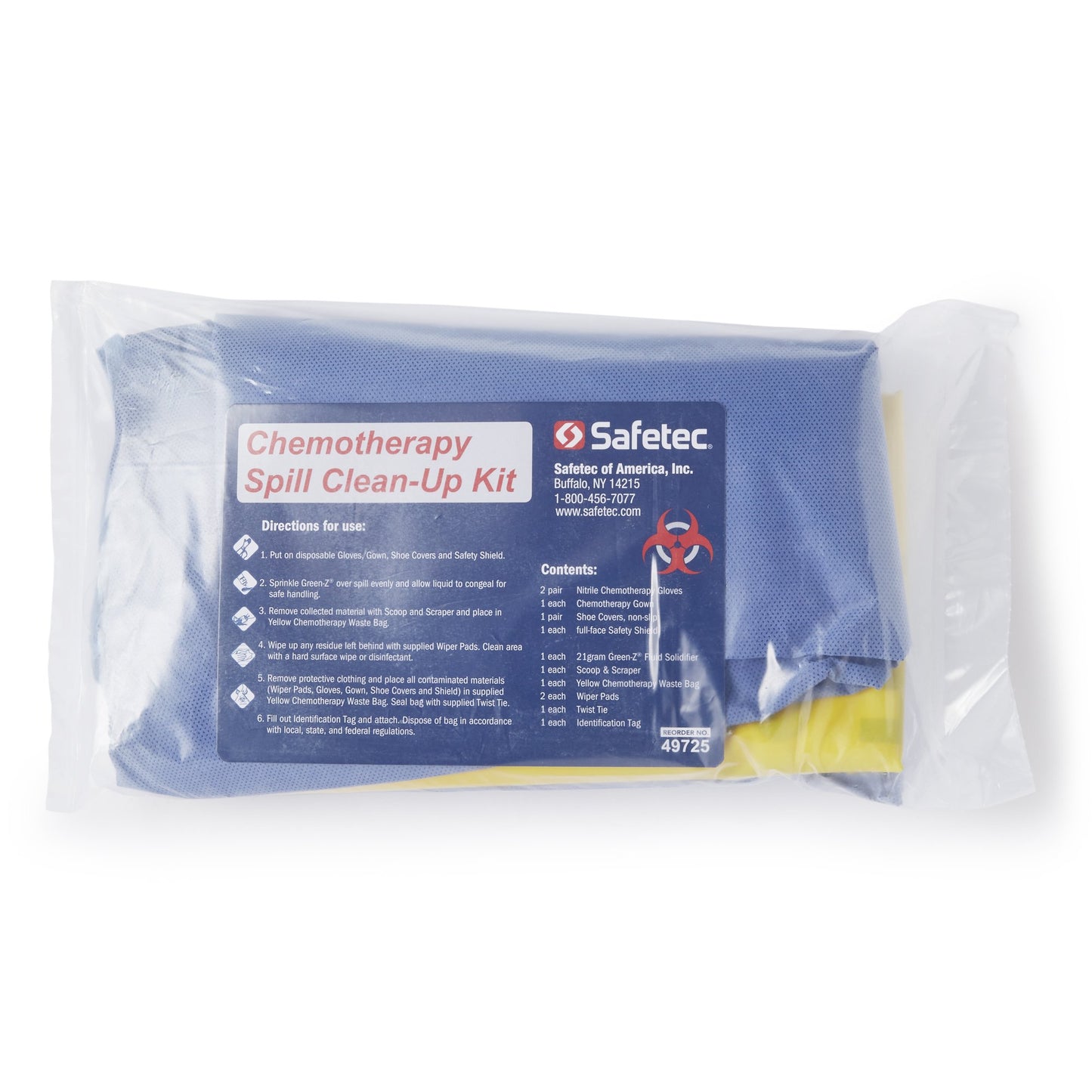 SPILL KIT, CHEMOTHERAPY (12/CS)