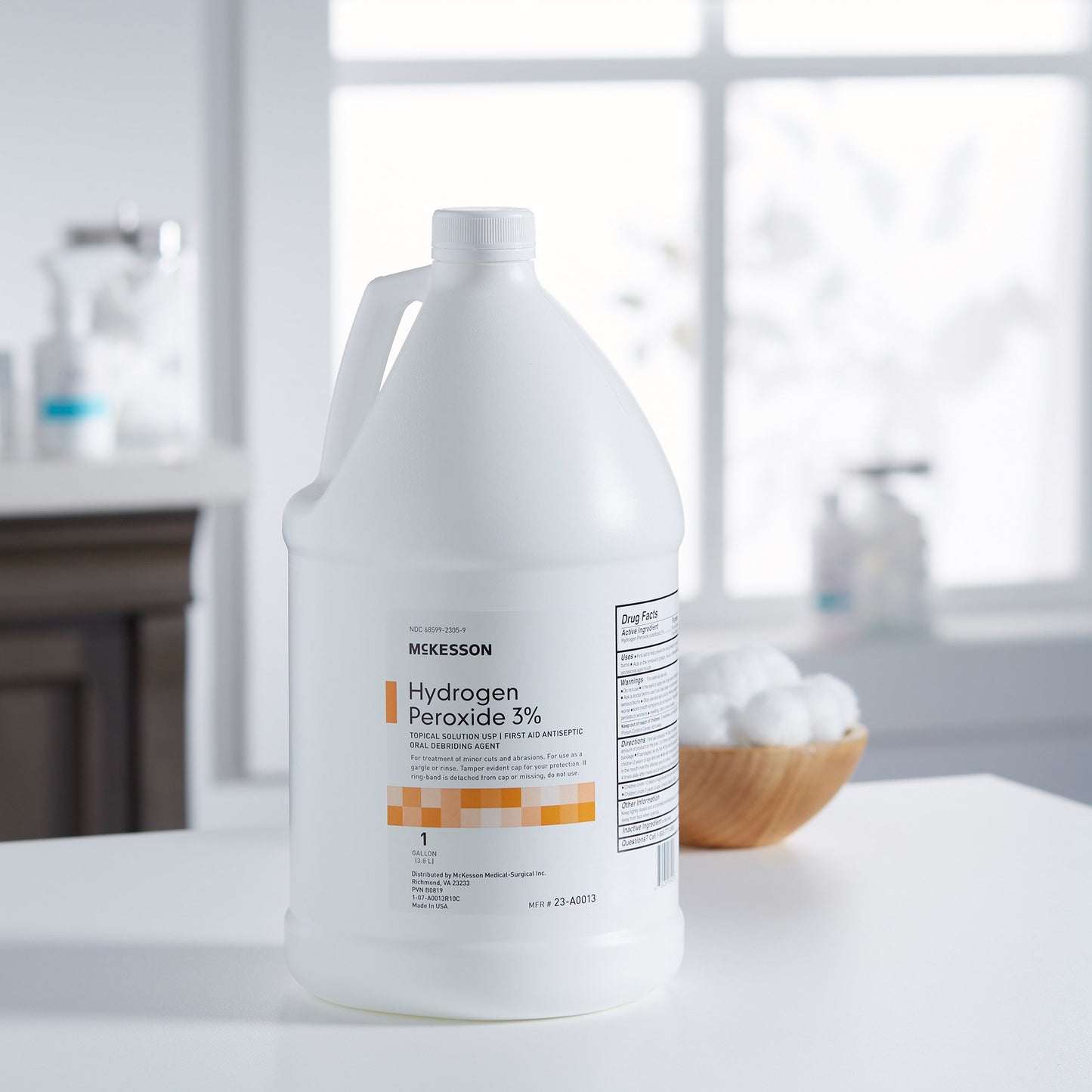HYDROGEN PEROXIDE, 3% USP GALLON