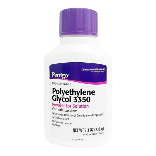 POLYETHYLENE GLYCOL, PDR 17GM 8.3OZ