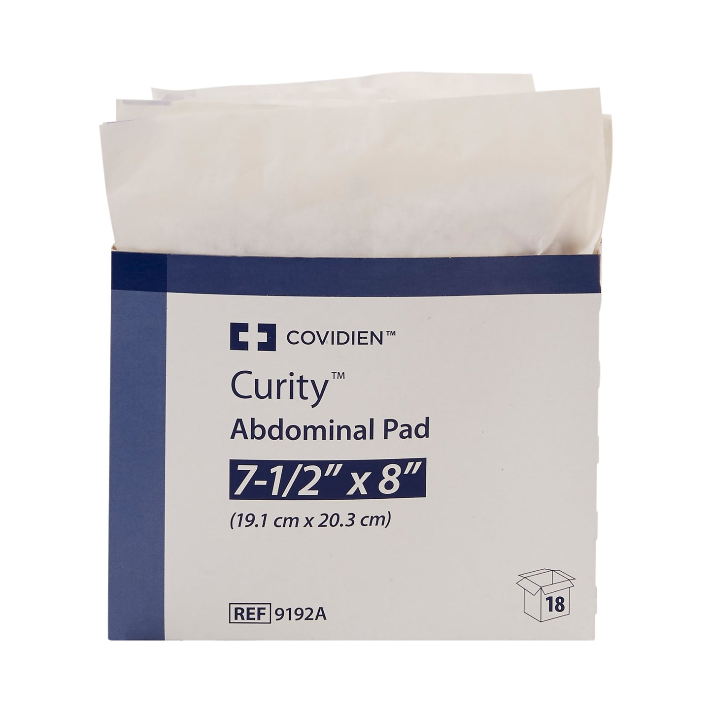 PAD, ABDN CURITY 7 1/2"X8" (18/TR 12TR/CS)