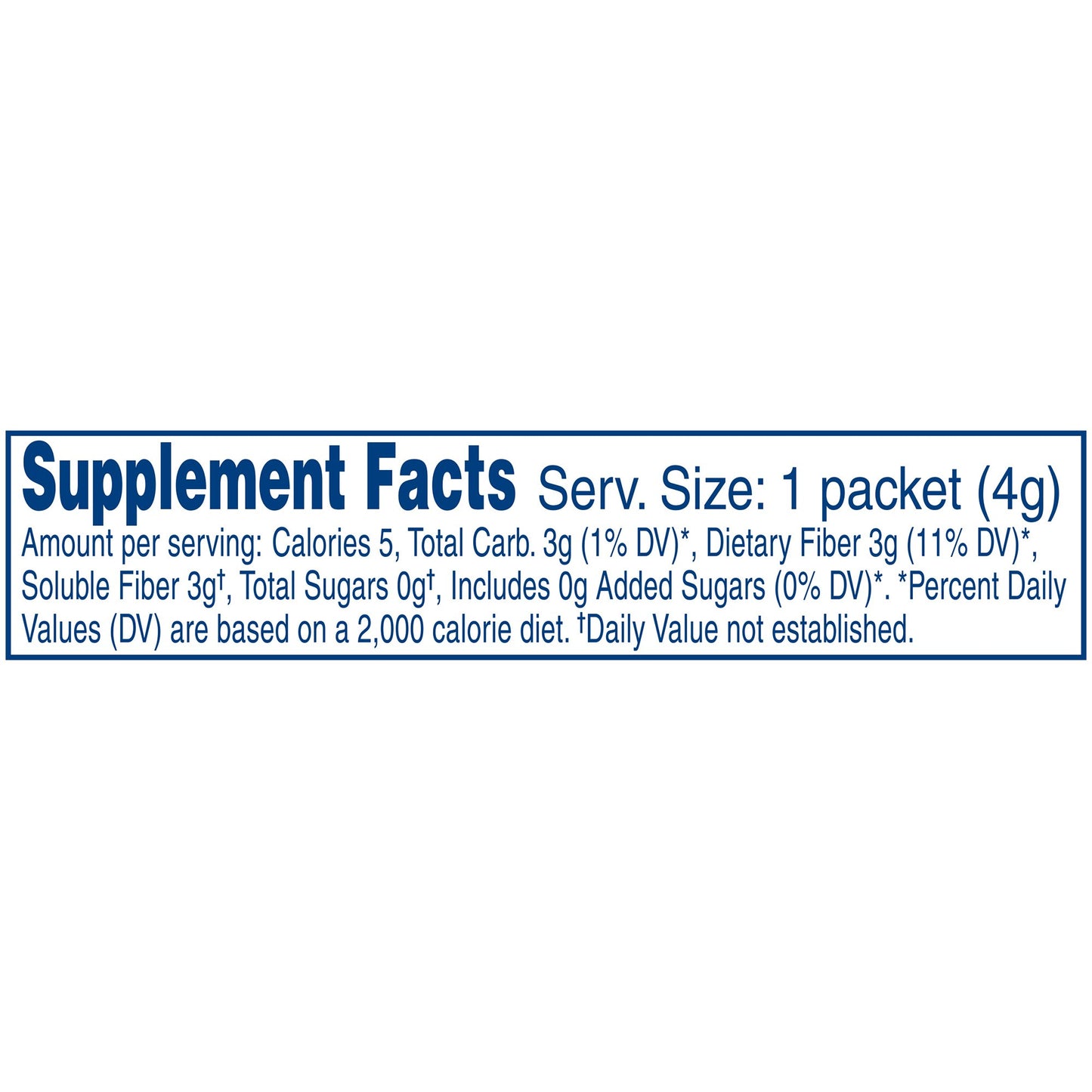 NUTRISOURCE FIBER, PDR 4GM (75/CS)