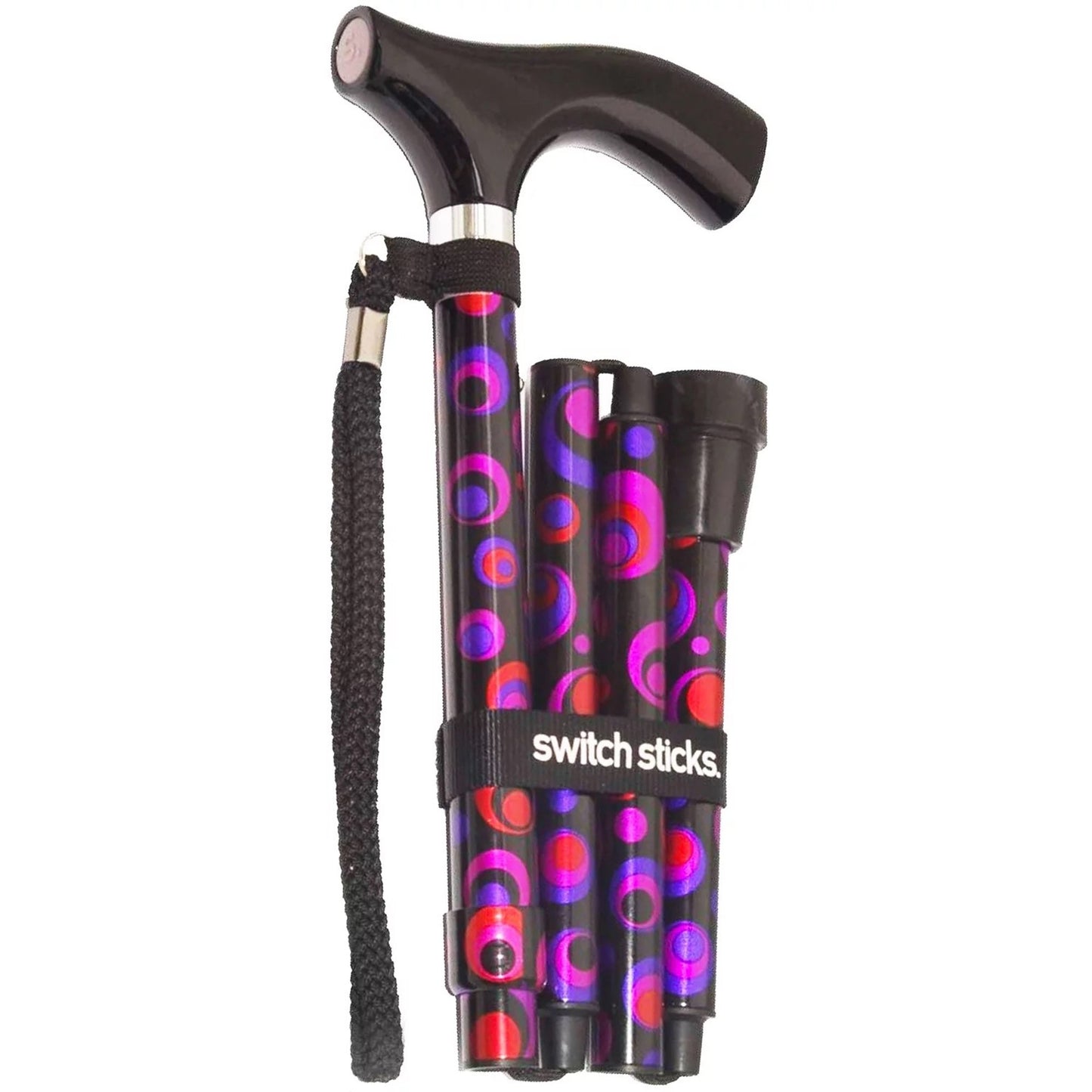CANE, ALUM FLDNG SWITCH STICKSCIRCLS