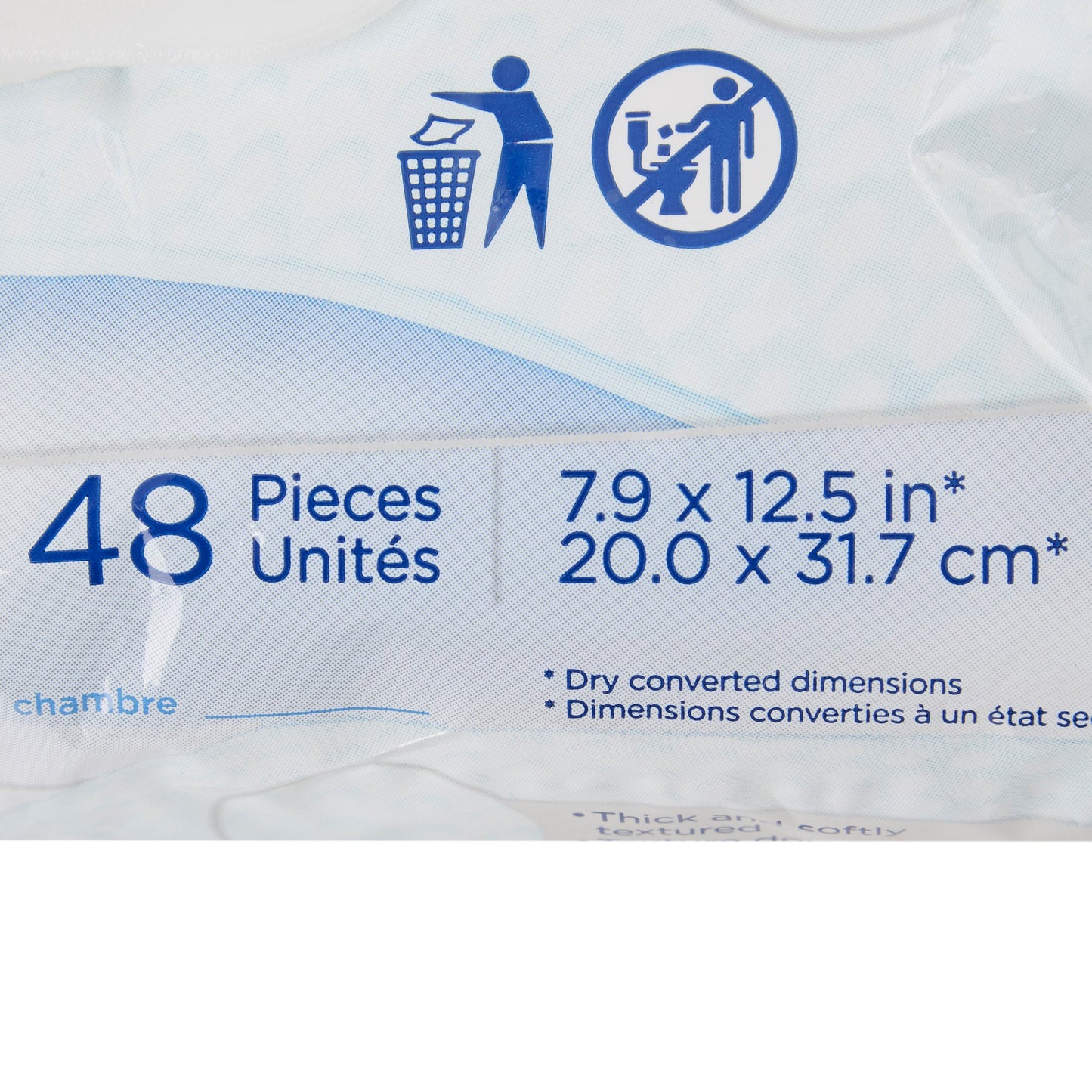 WASHCLOTH, WET ULTRA TENA UNSCNTD DISP (48/PK 12PK SCAPER