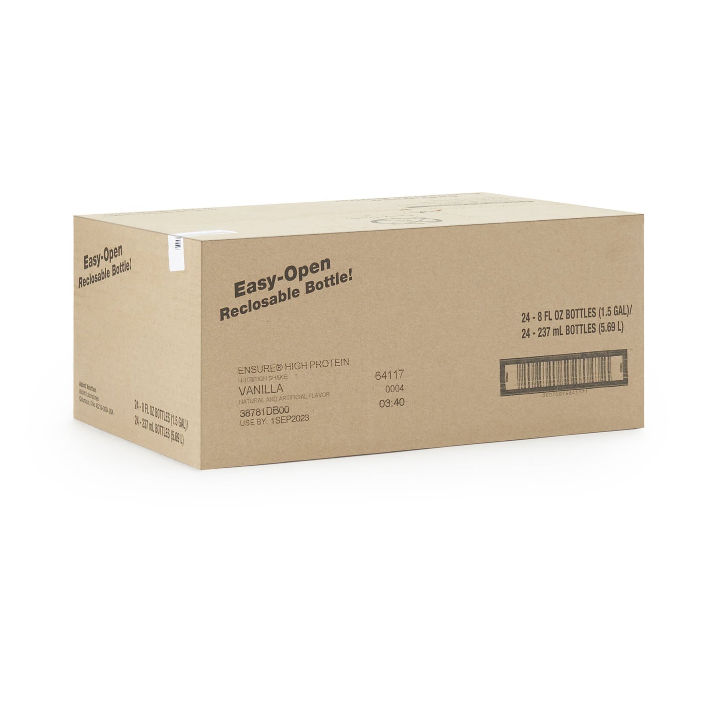 ENSURE, ACTIVE HI PROTEIN MUSCLE HLTH VAN 8OZ (6/CT 4CT/CS)