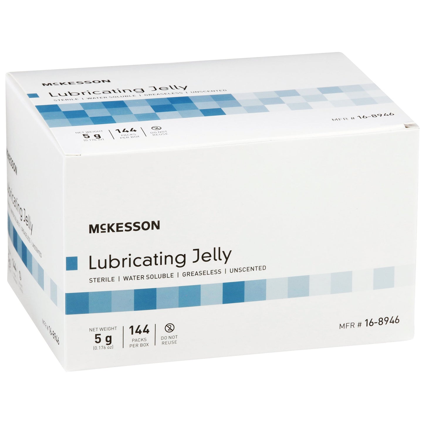 LUBRICATING JELLY, STR FOIL PKT 5GRAM (144/BX 6BX/CS)