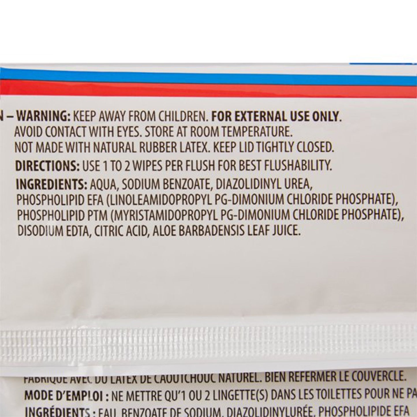 WIPE, WET PERINEAL CLNSR FLSHBL 8"X12" (44/PK 12PK/CS)