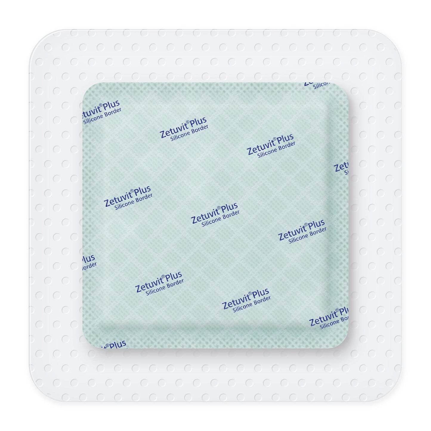 DRESSING, WND ZETUVIT + SAP BRDR SIL ADH 5"X5" (10/BX)