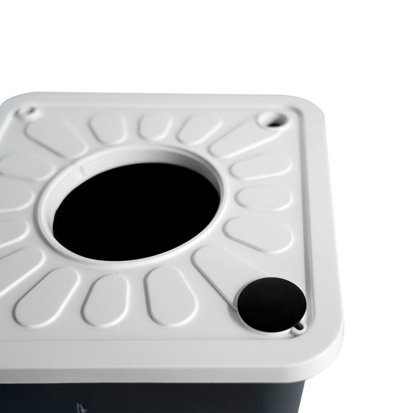 Black Hydroponic Planting System