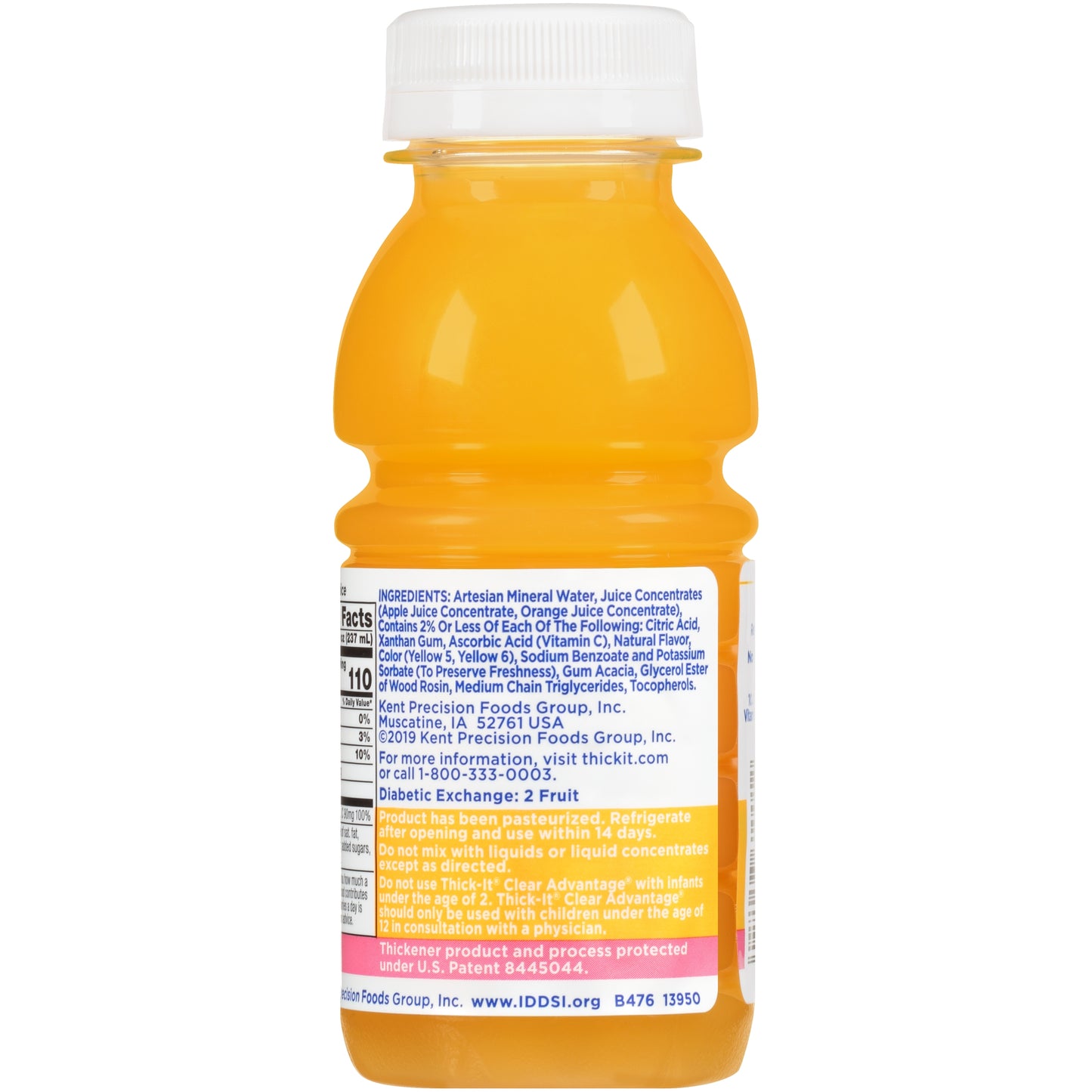 THICK-IT, CLEAR ADV ORG JUICE MILD/NECTAR 8OZ (24/CS)