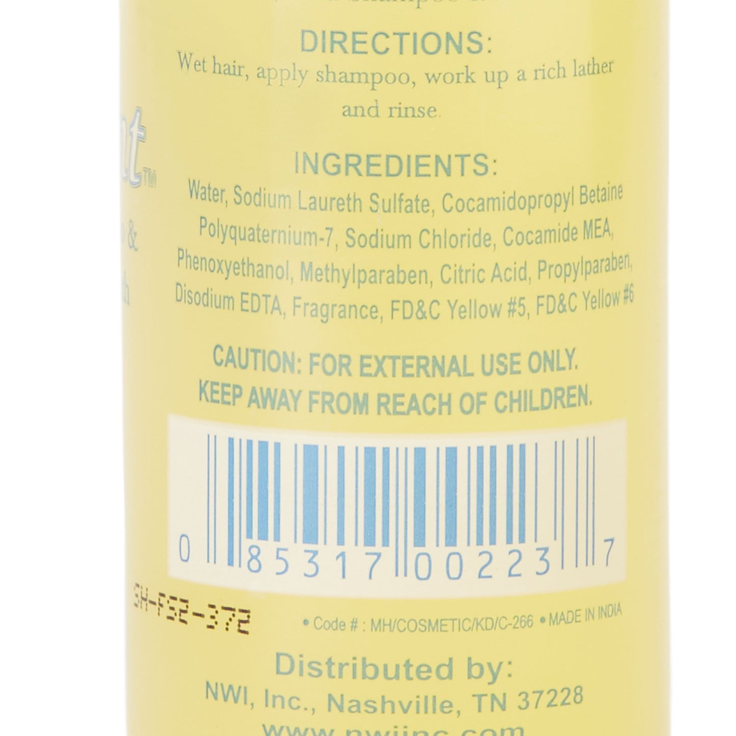 BATH, SHAMPOO/BODY WASH 2OZ (96/CS)
