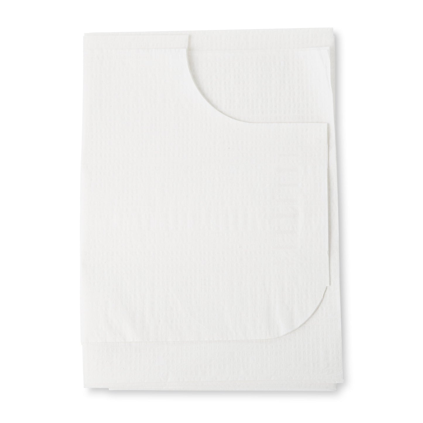 GOWN, EXAM T/P/T F/B OPN WHT 30X42 (50/CS)