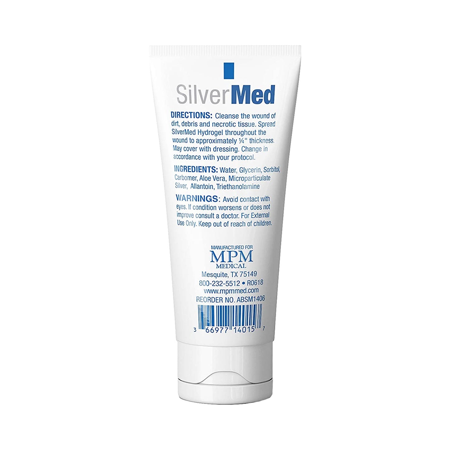 SILVERMED, GEL F/WND CARE