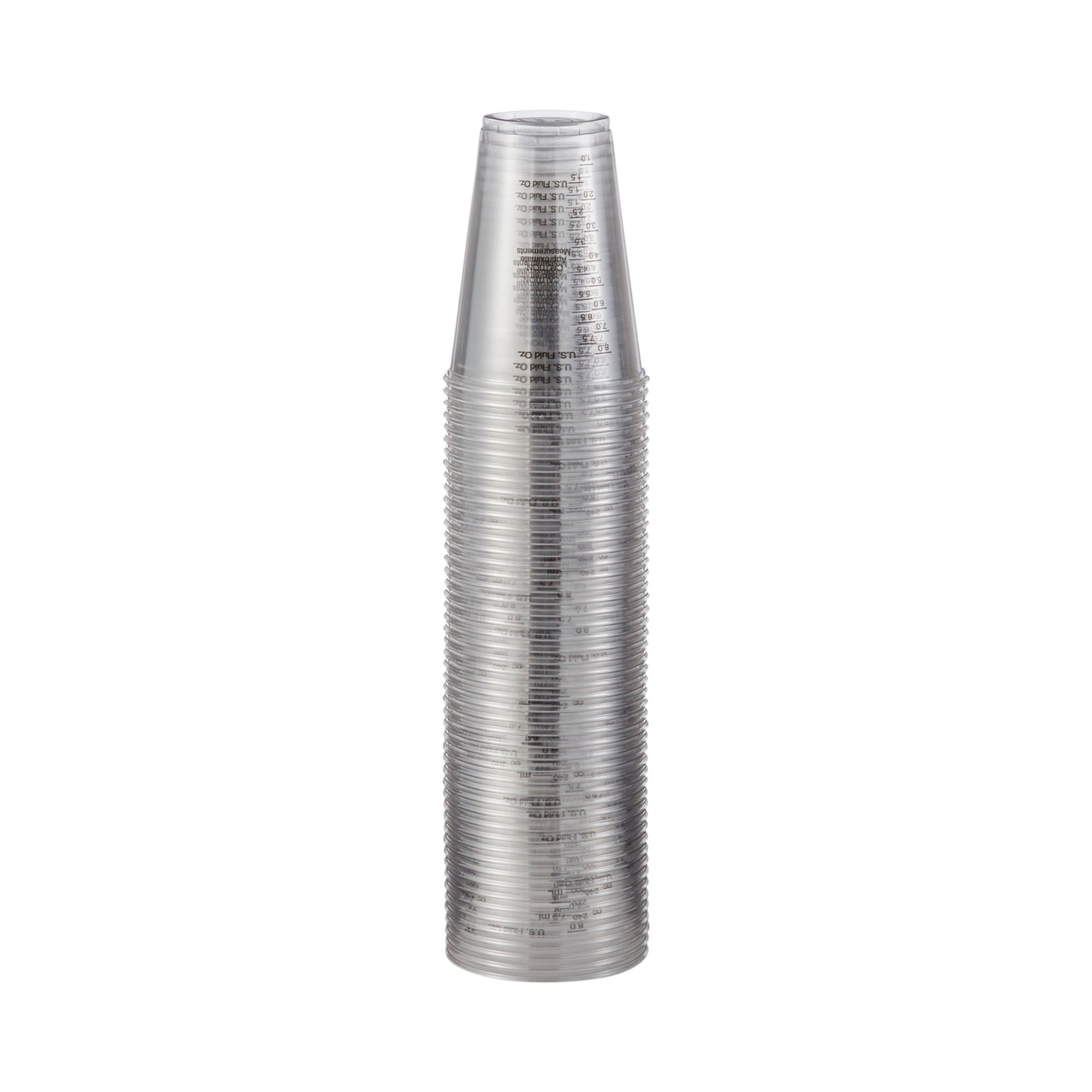 CUP, DRINK GRAD PET PLAS MED 10OZ (50/SL 20SL/CS)