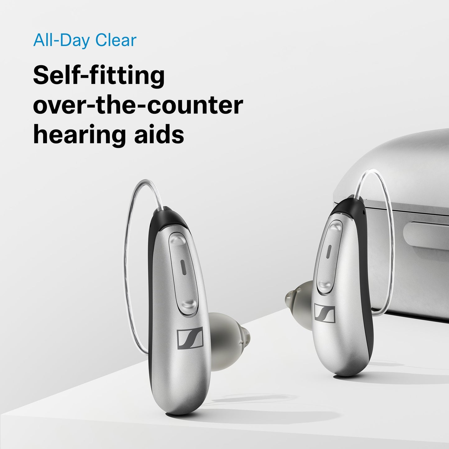 AID, HEARING SENNHEISER OTC ALL-DAY CLR (6/BX/CS)