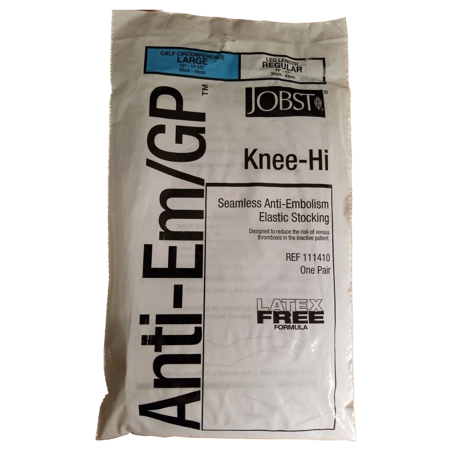 STOCKING, ELAS NYLON KNEE LG REG LNGTH