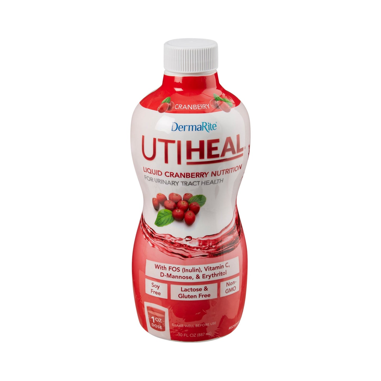 PROHEAL, SUPPLEMENT UTI HEAL CRANBERRY 30OZ (4/CS)