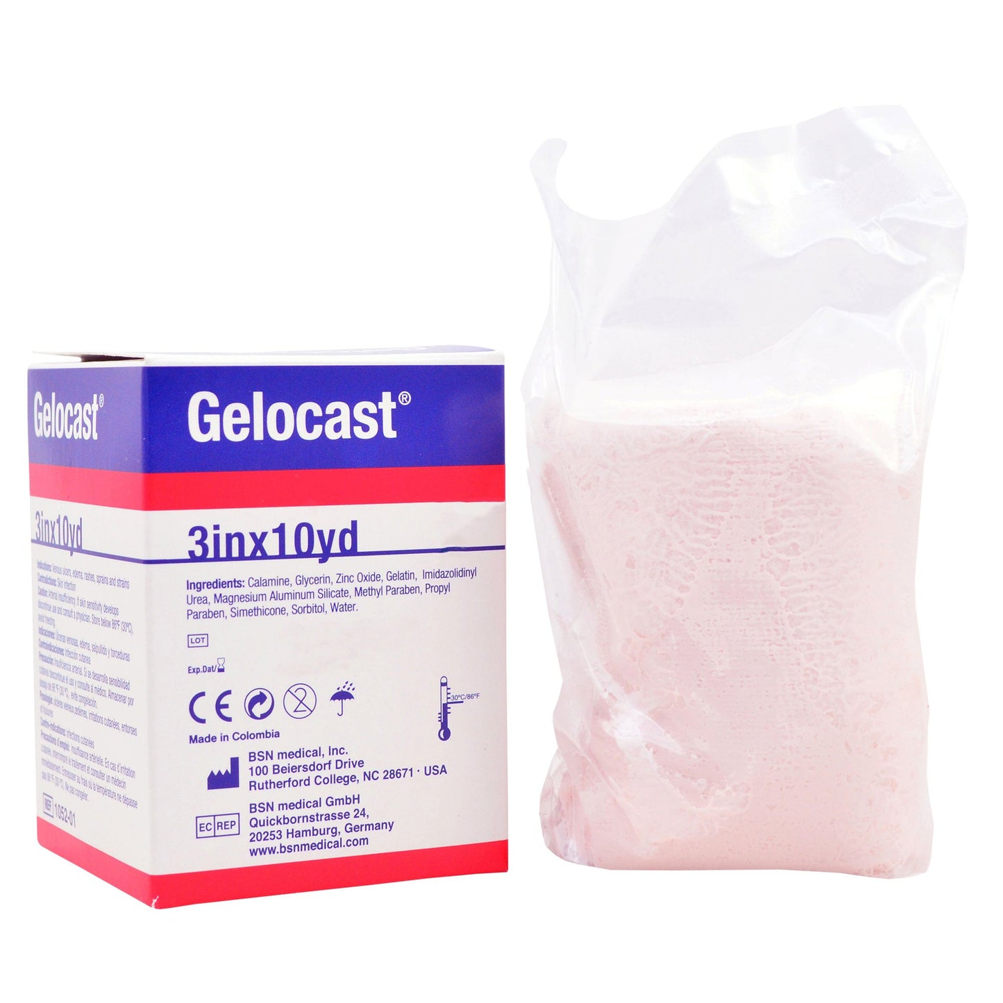 BANDAGE, GELOCAST MEDICATED 3"X10YDS