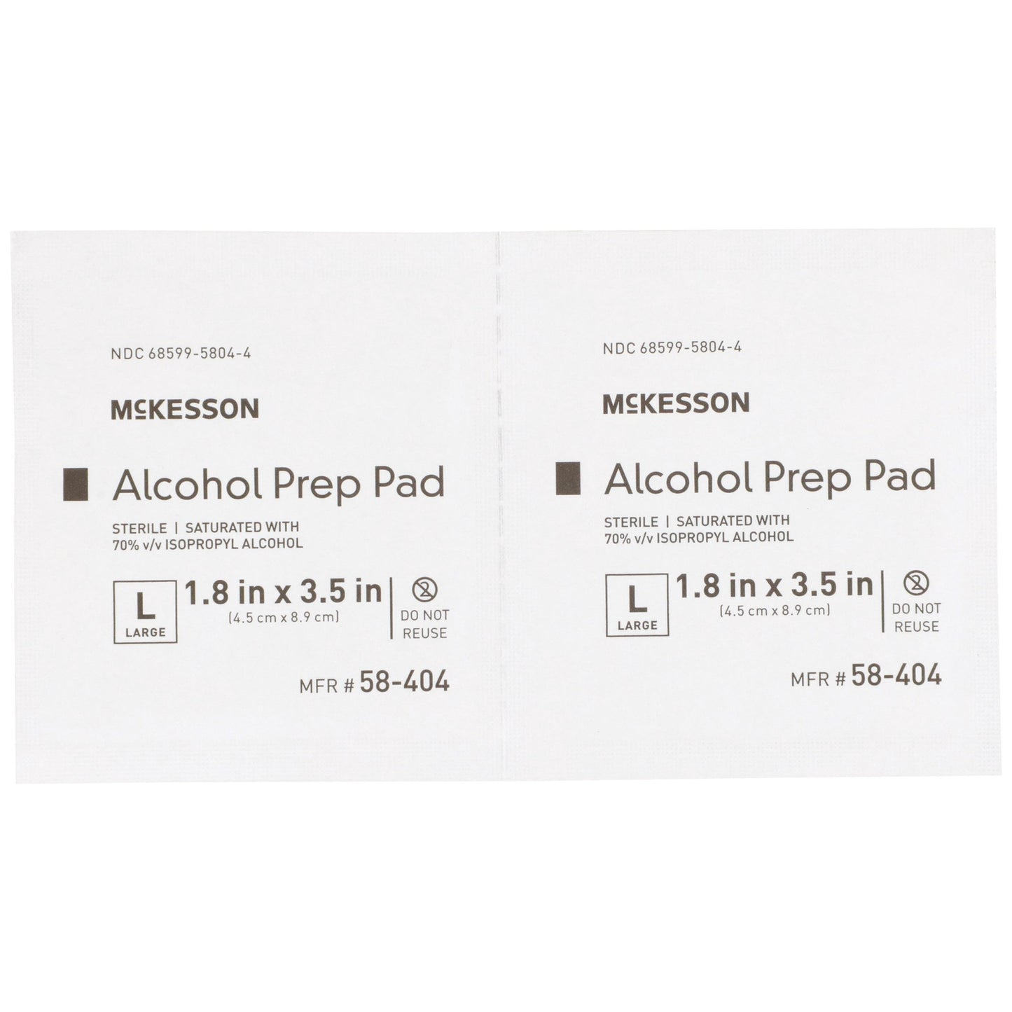 PAD, ALCOHOL PREP STR LG (100/BX 10BX/CS)
