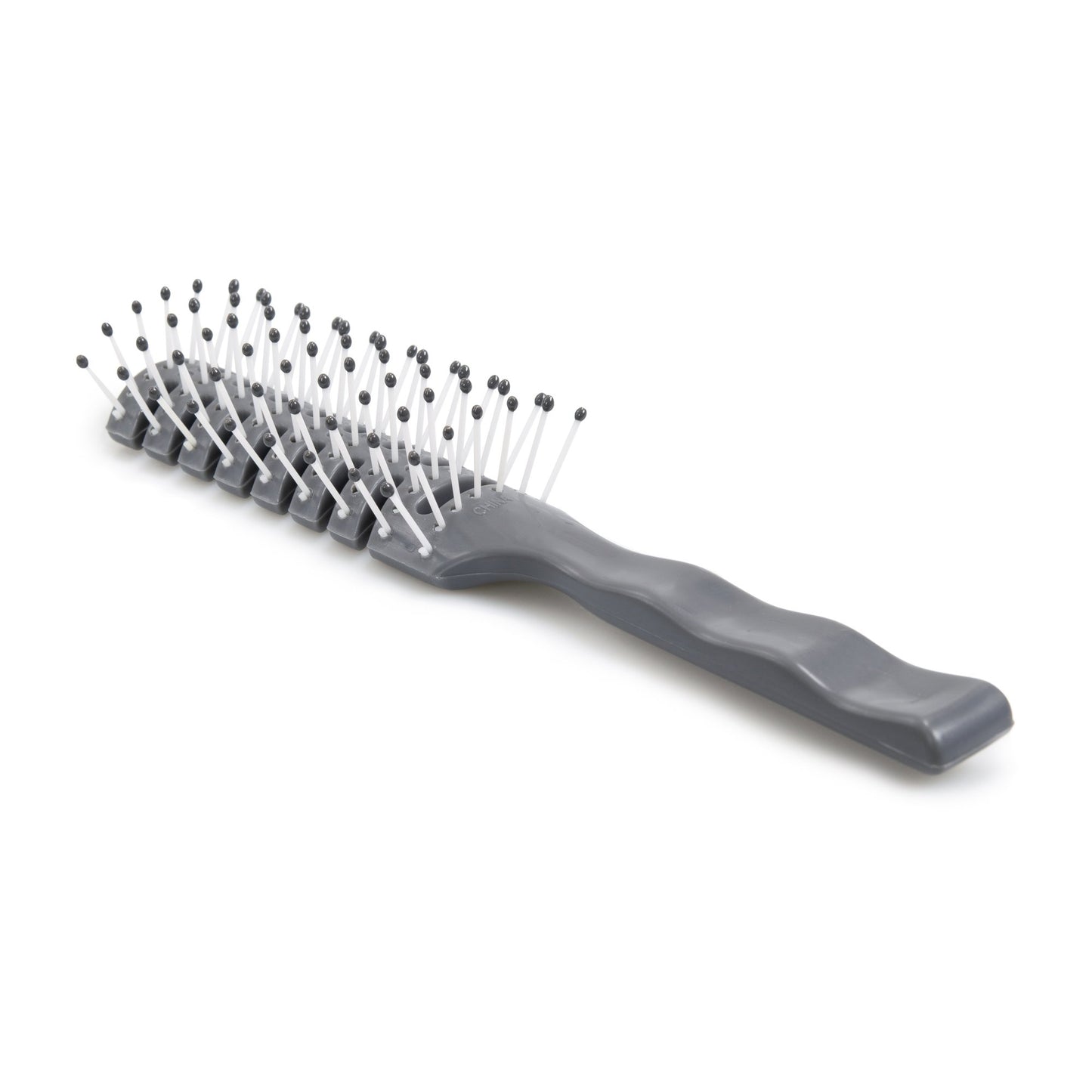 HAIRBRUSH, PLAS GRY (12/BX 24BX/CS)
