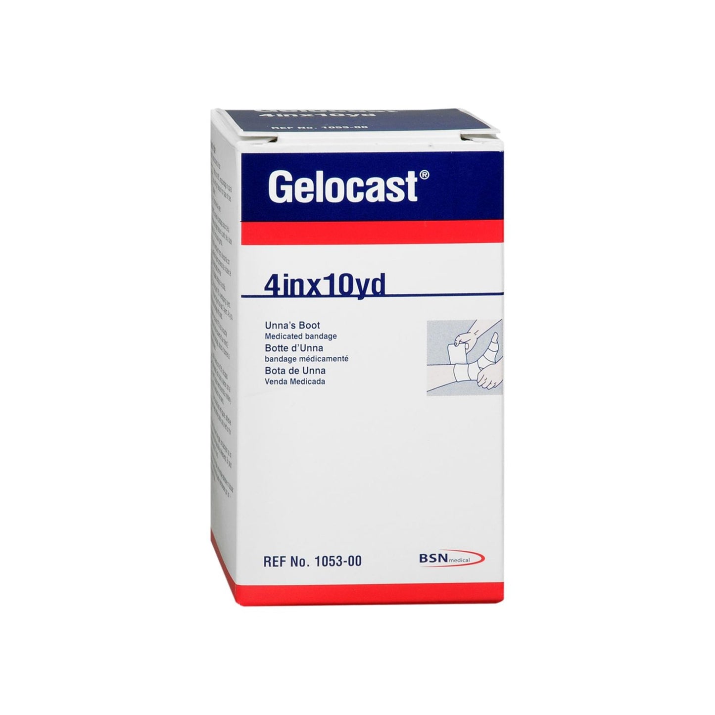 BANDAGE, GELOCAST MEDICATED 4"X10YDS