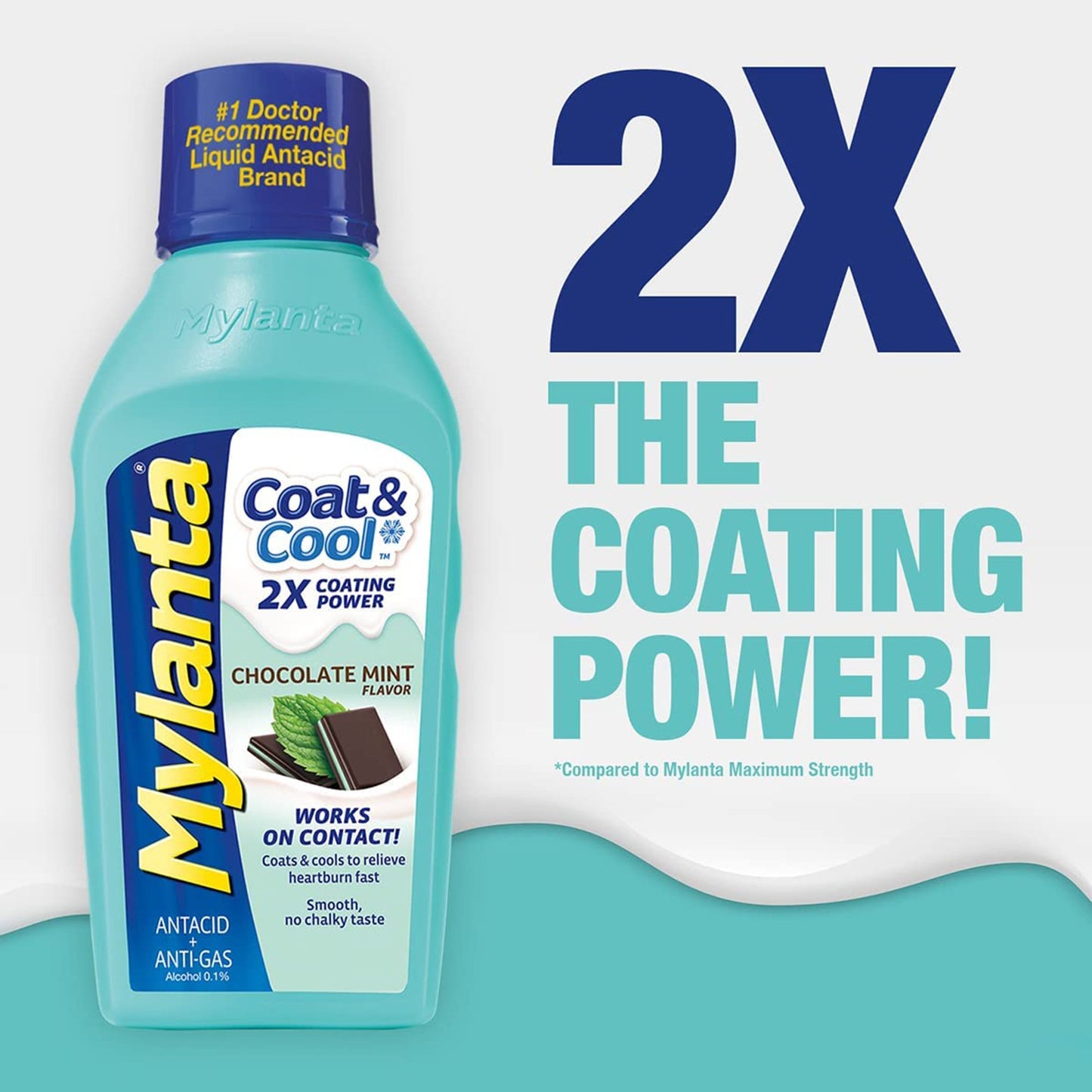 MYLANTA, LIQ CHOCOLATE MINT 12OZ