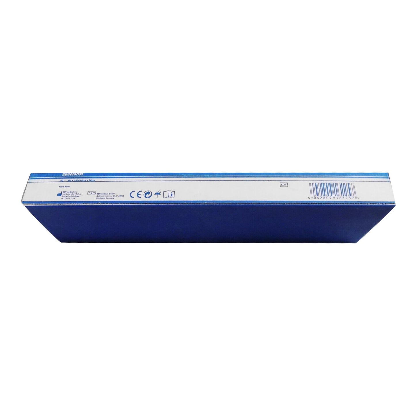 SPLINT, PLASTER CAST SPEC XFAST WHT 4"X15" (50/BX