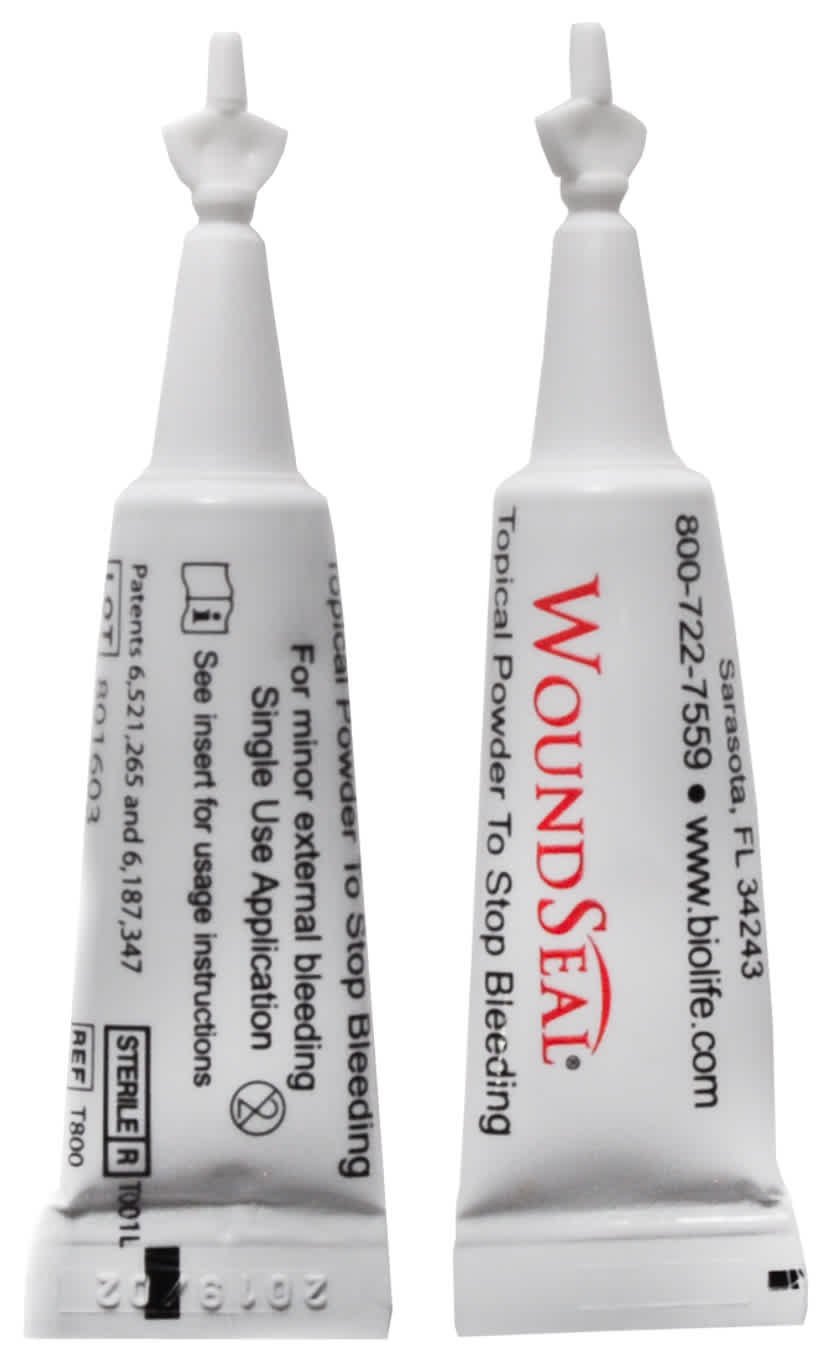 WOUND SEAL, BLEEDING CNTRL BIOLIFE QR PDR (2/PK)