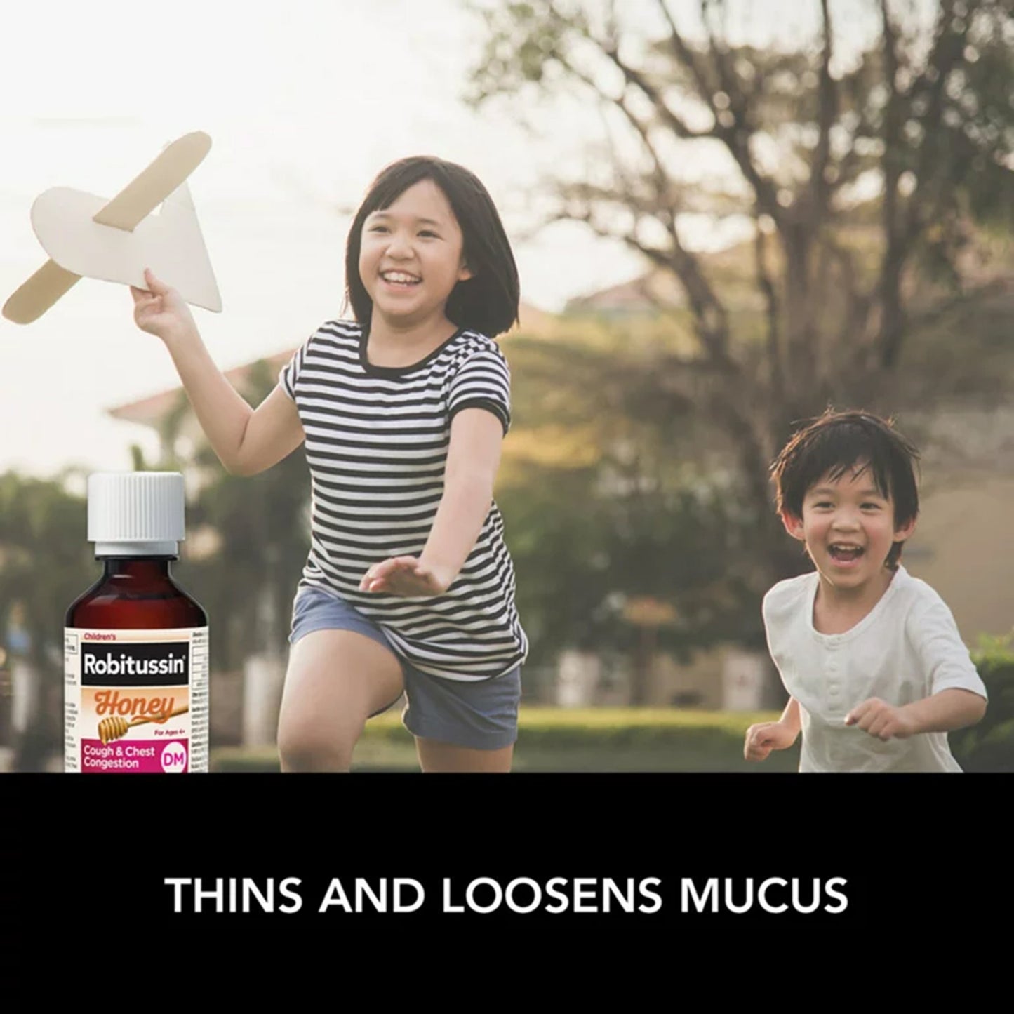 ROBITUSSIN DM, LIQ COUGH & CHEST CONGESTION CHLD HONEY 4OZ