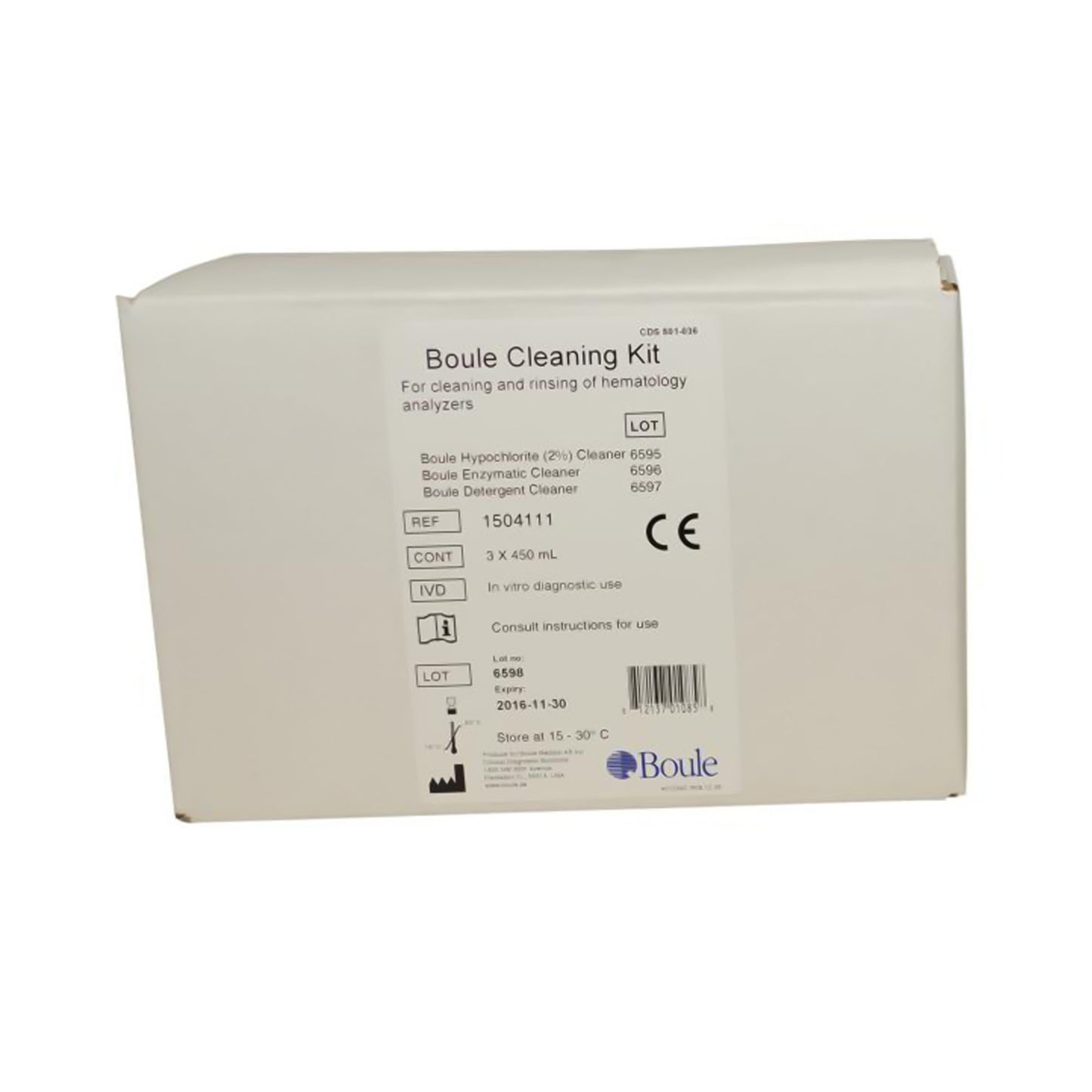 CLEANING KIT, BOULE MEDONIC M-SERIES 3X4.50ML