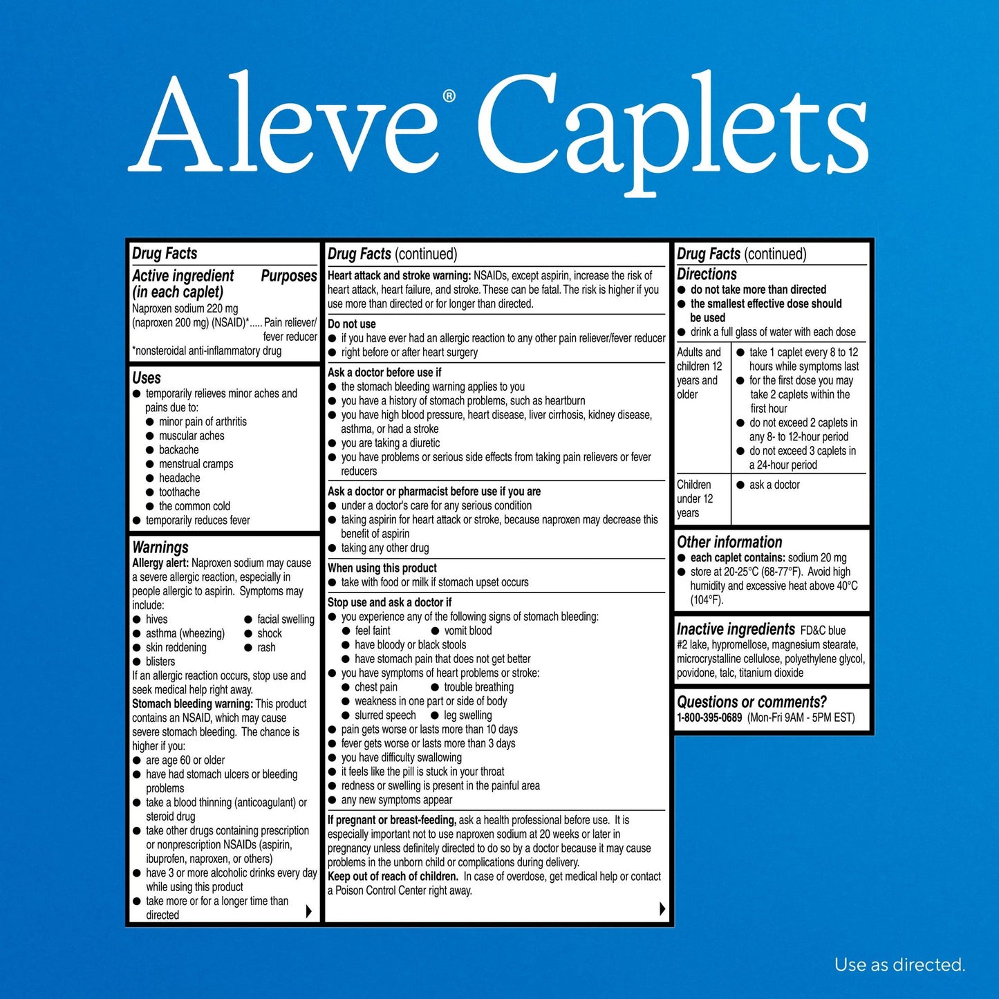 ALEVE, TAB 220MG (90/BT)