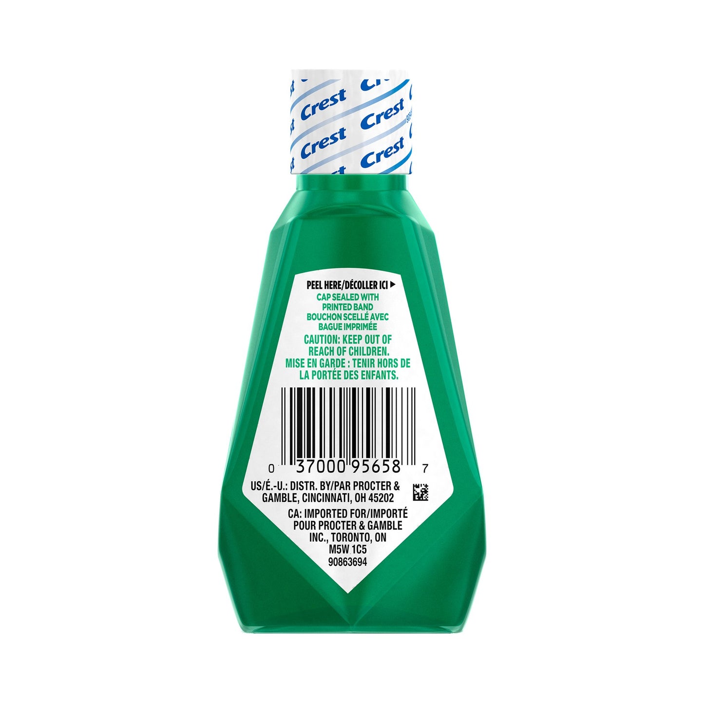 MOUTHWASH, SCOPE 1.2OZ CLASSICPRO RINSE MINT (180/CS)