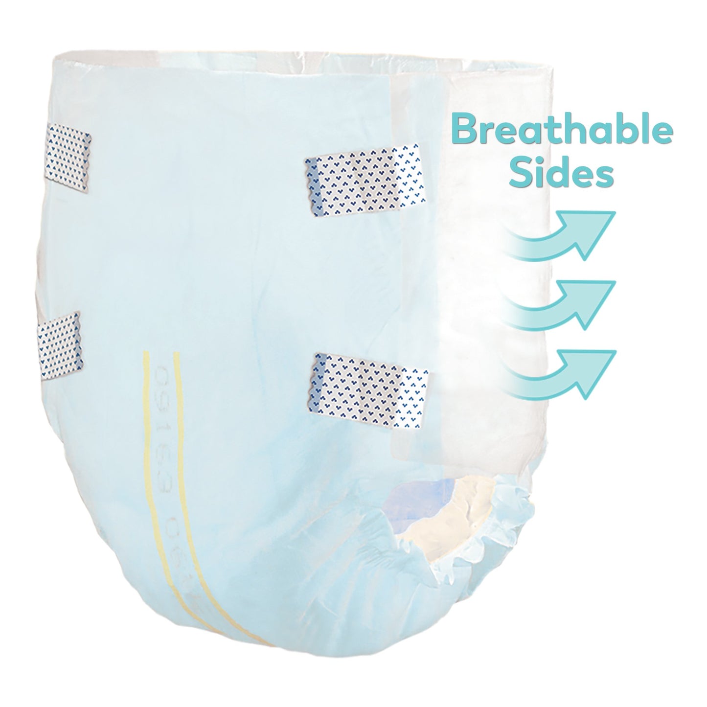 BRIEF, INCONT TRANQ ESSENT BRTHABL WHT LG (25/BG 4BG/CS)