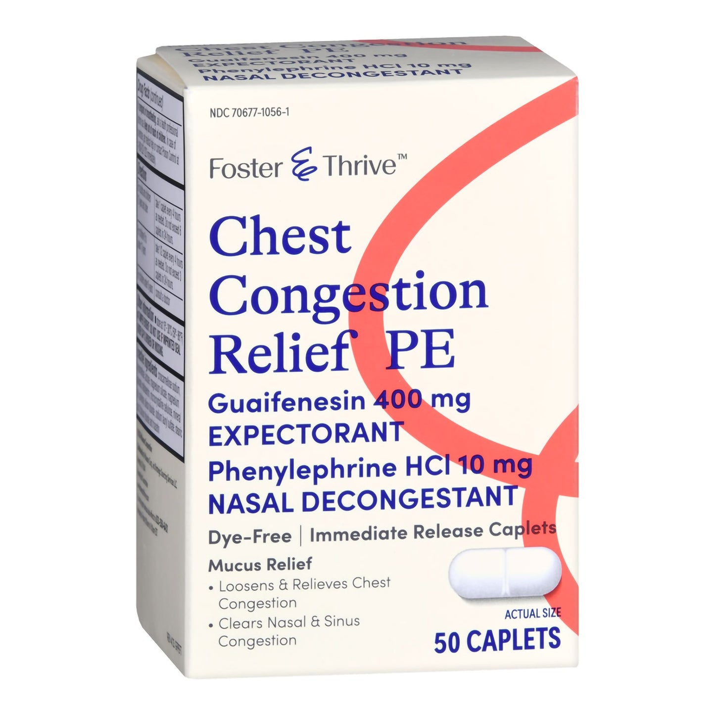 CHEST CONGESTION RELIEF PE, CAPL FT SM (50/BX)