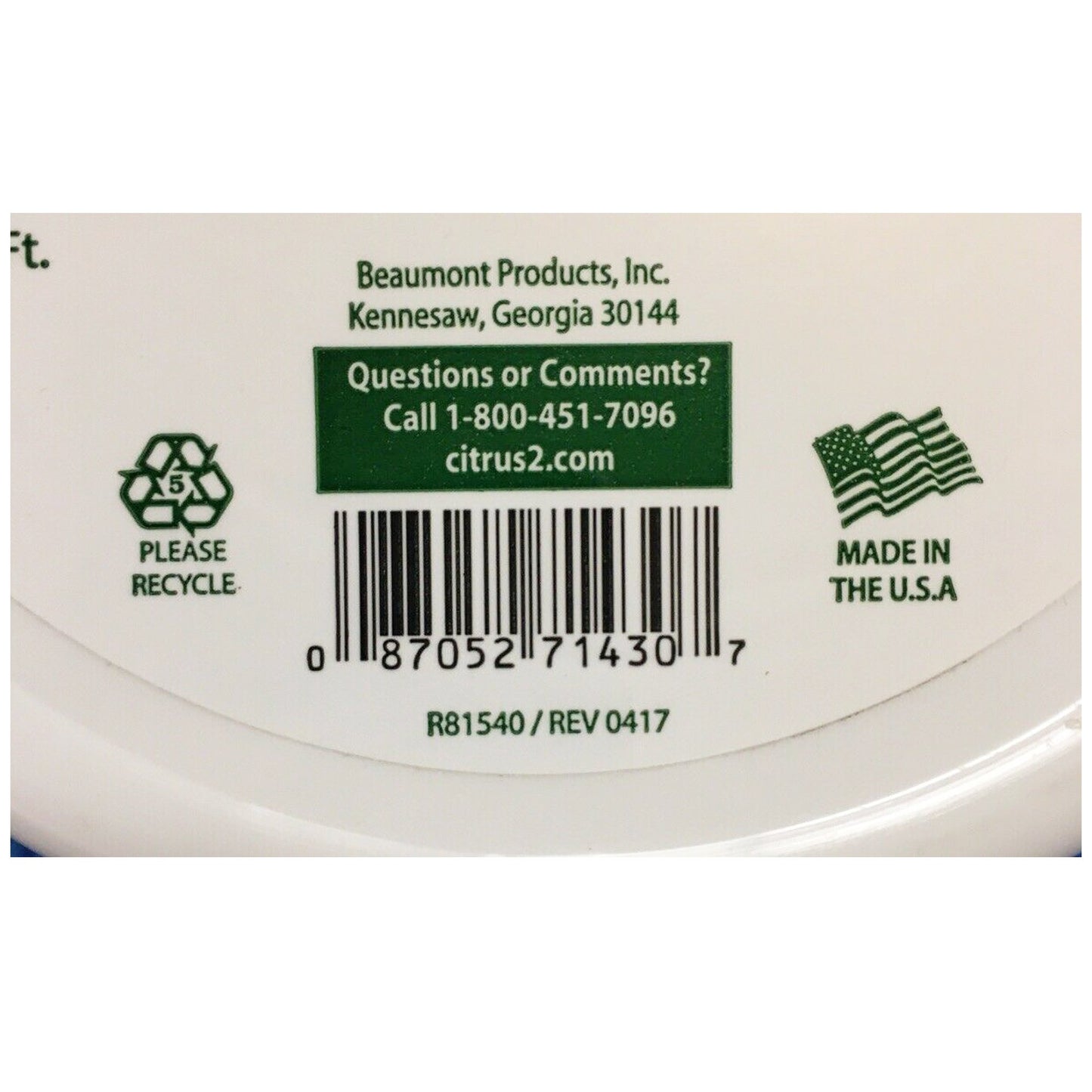 AIR FRESHENER, CITRUS II SOLID8OZ (12/CS)