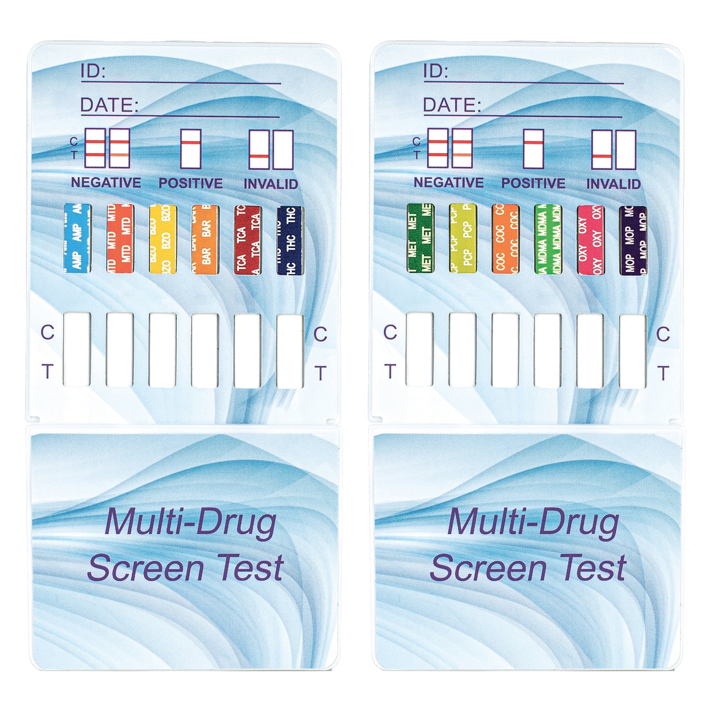 TEST KIT, DRUG DIPCARD 12PANELWAIVED (25/BX 20BX/CS)