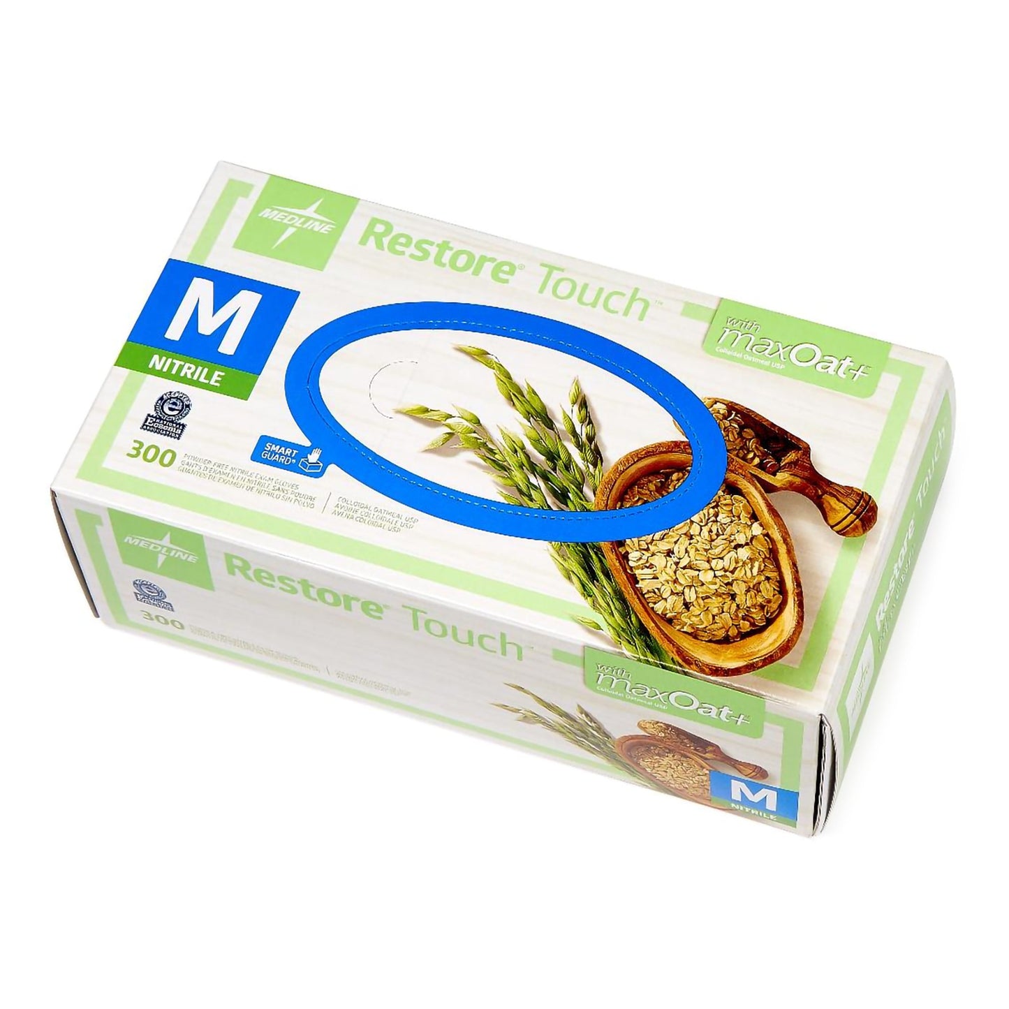 GLOVE, EXAM NITRL OAT CHEMO N/S MED (300EA/BX 10BX/CS)