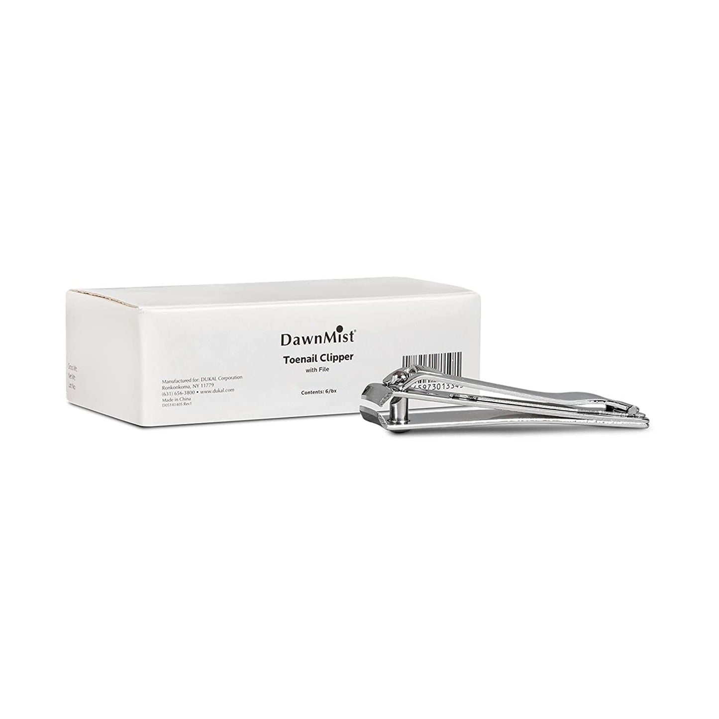 CLIPPER, TOENAIL W/FILE 3.25" LONG (6/BX 24BX/CS)