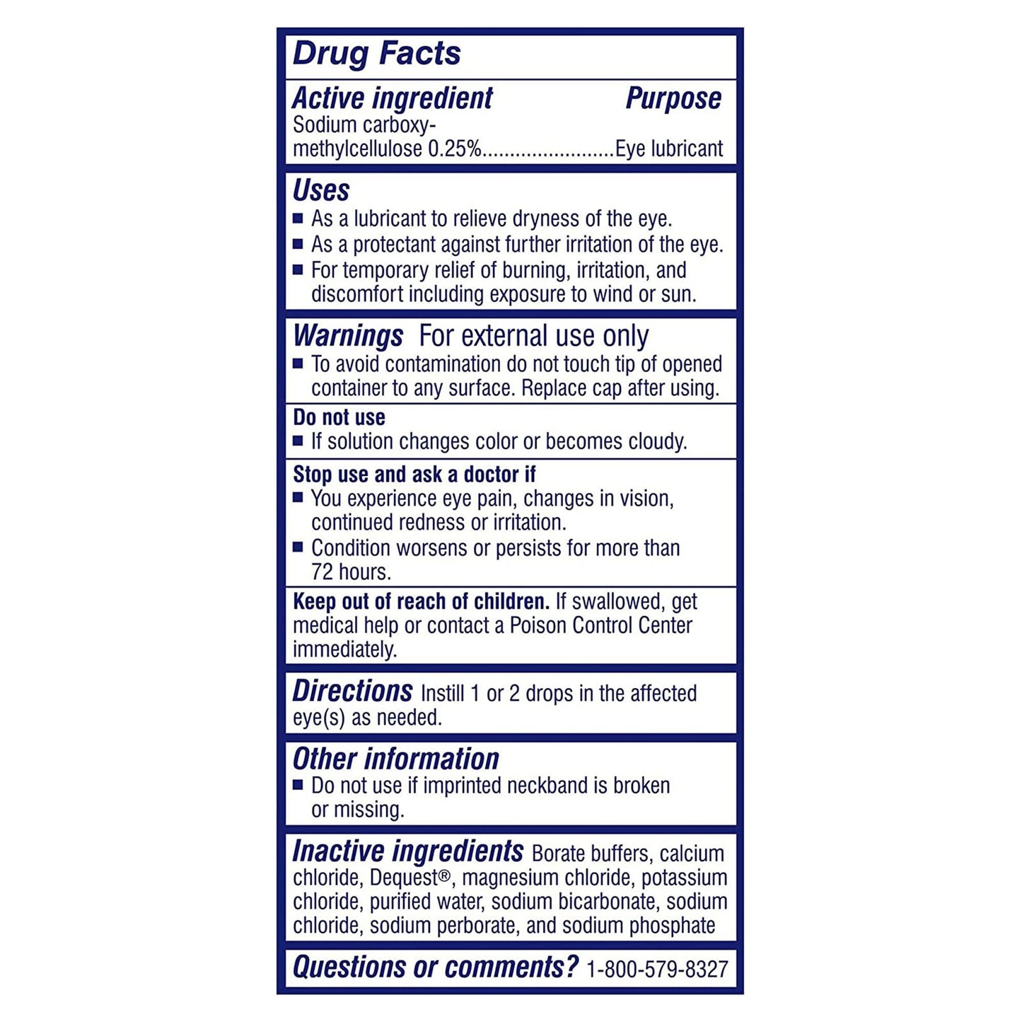 THERA TEARS, DRPS 1OZ