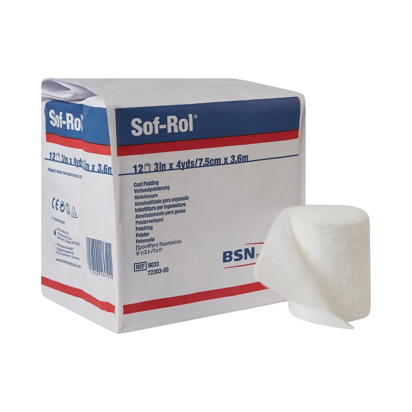 PADDING, CAST SOFROL 3"X4YDS (12/BG)